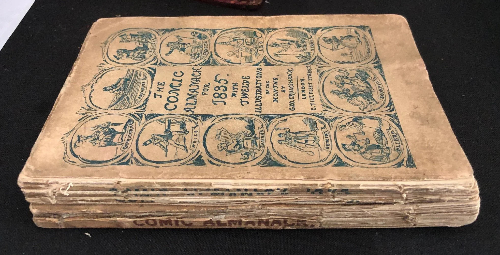 The Comic Almanack by George Cruikshank (1835-1853) 