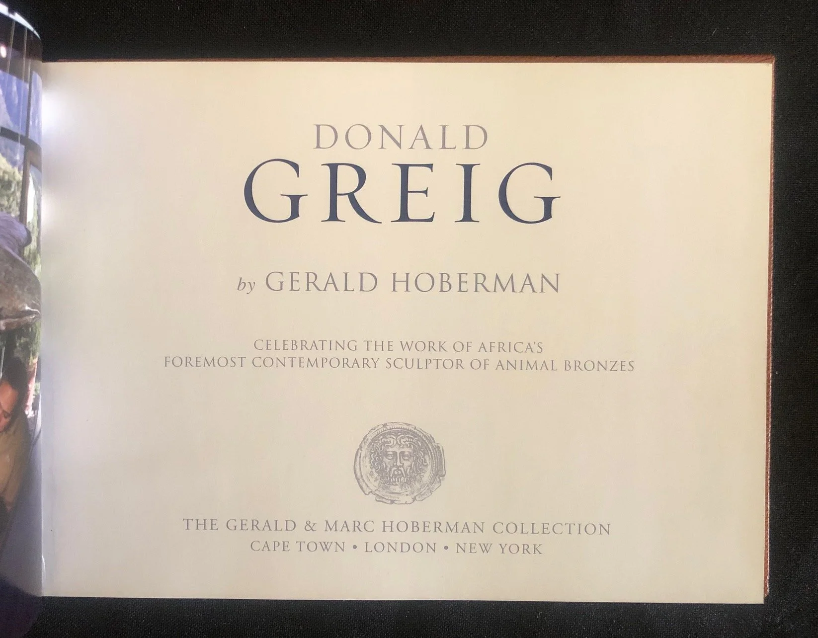 Special collector's edition of Donald Greig by Gerald Hoberman (2008)