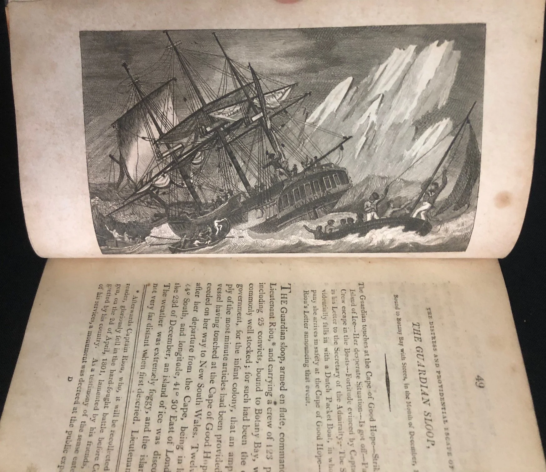 Archibald Duncan’s The Mariner’s Chronicle, published in 1805 by James Cundee in London.