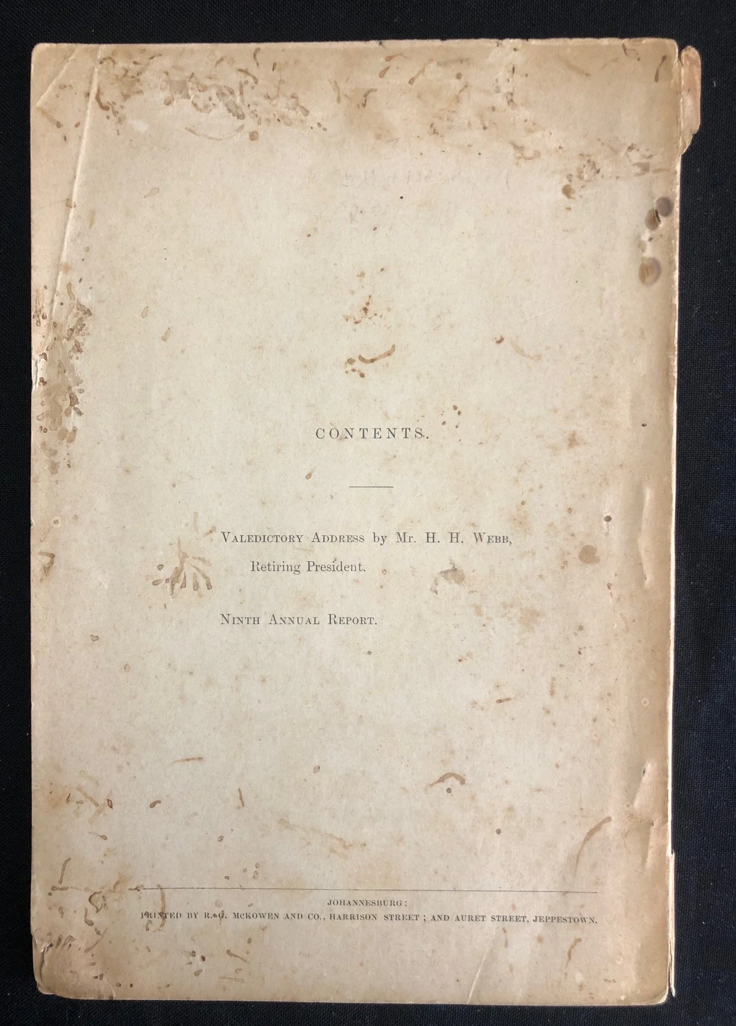 Johannesburg: The Journal of Proceedings of the South African Association of Engineers (1903)