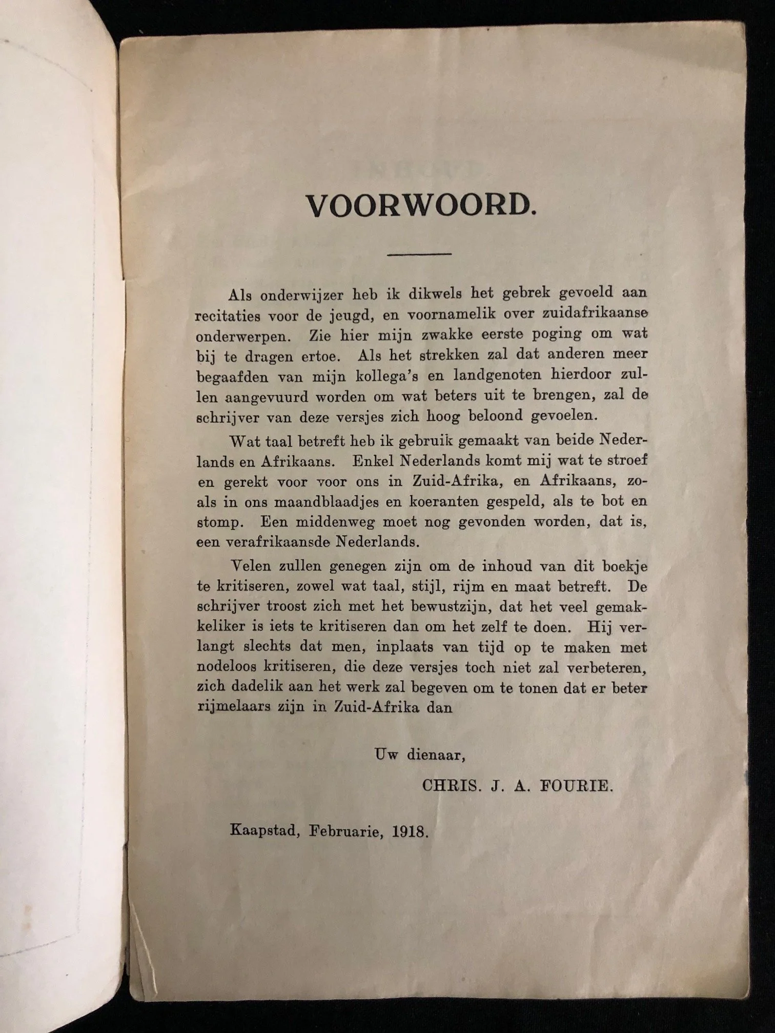 Kinderklokkies by Chris. J. A. Fourie (1918)