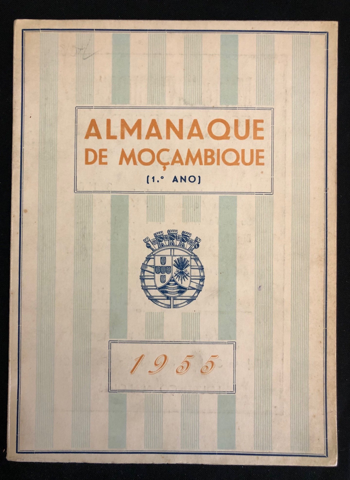 The Almanaque de Moçambique 1955, (1.º Ano) First issue.