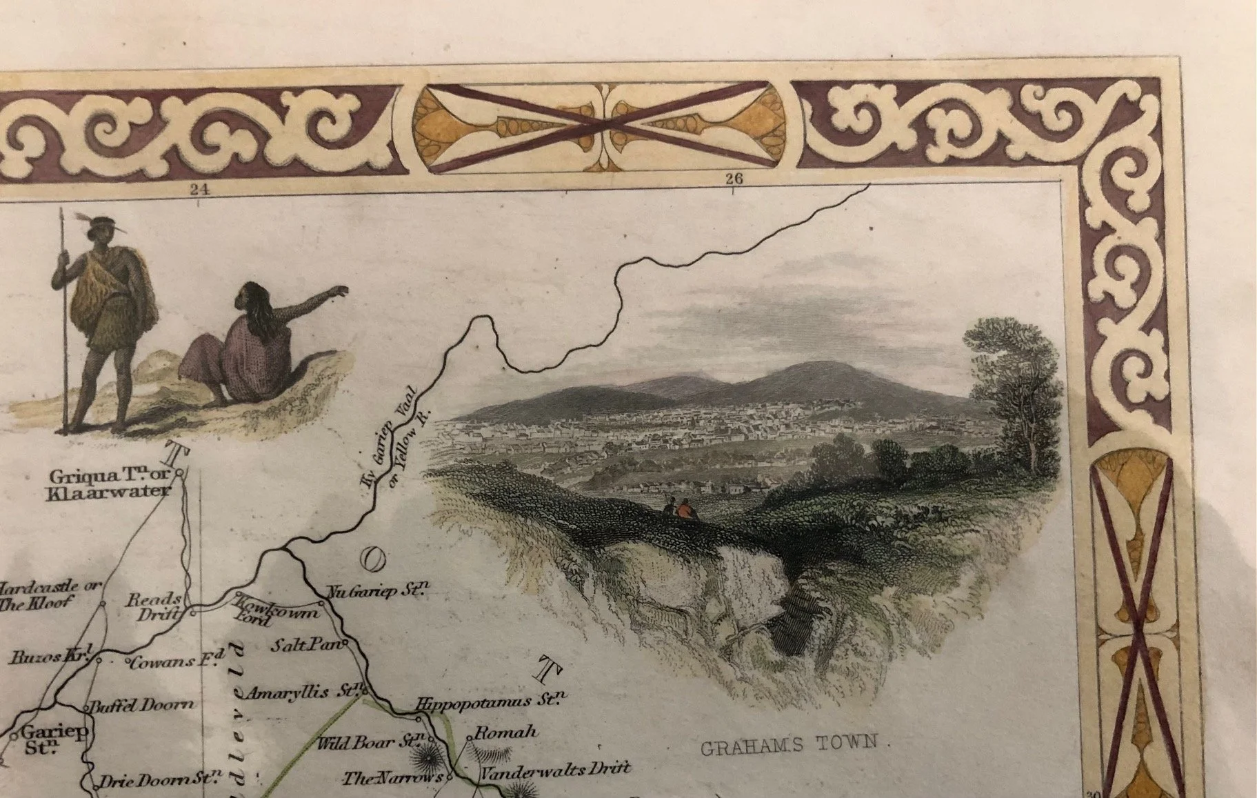 The Cape Colony published by John Tallis & Company (c1851)