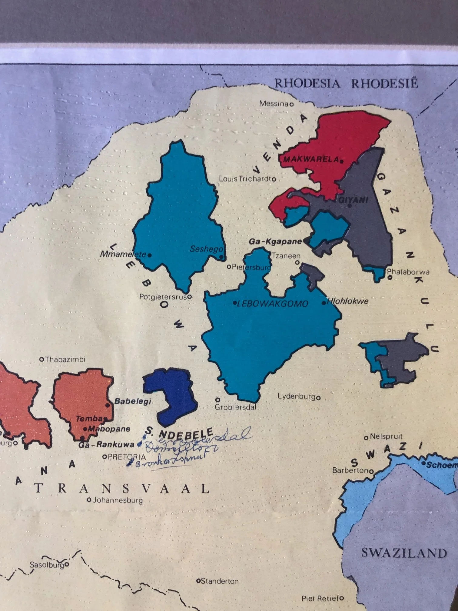 “R.S.A. Black Homelands Consolidation Proposals” (1975)