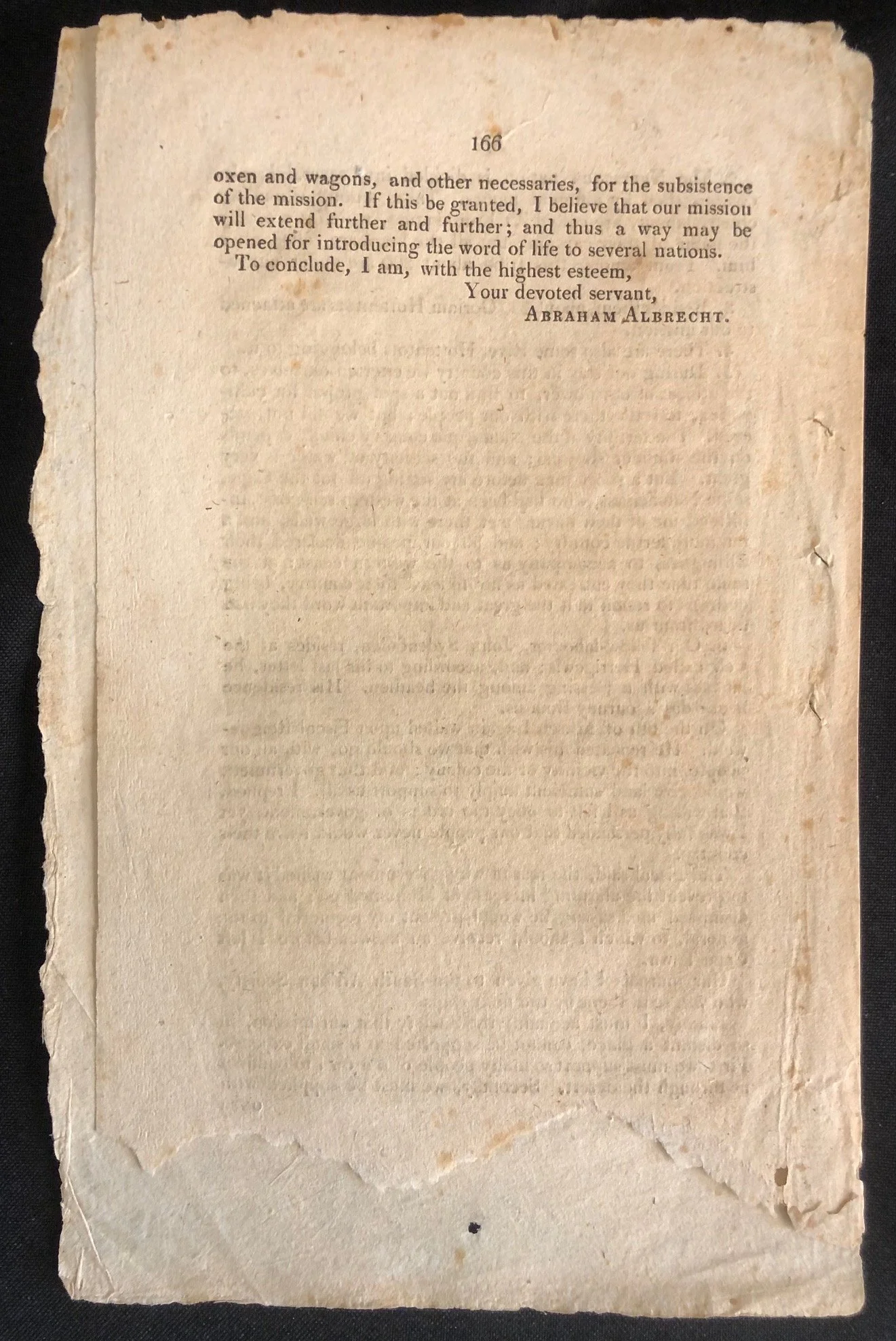 Namacqua Mission 1807 by German Missionary Abraham Albrecht