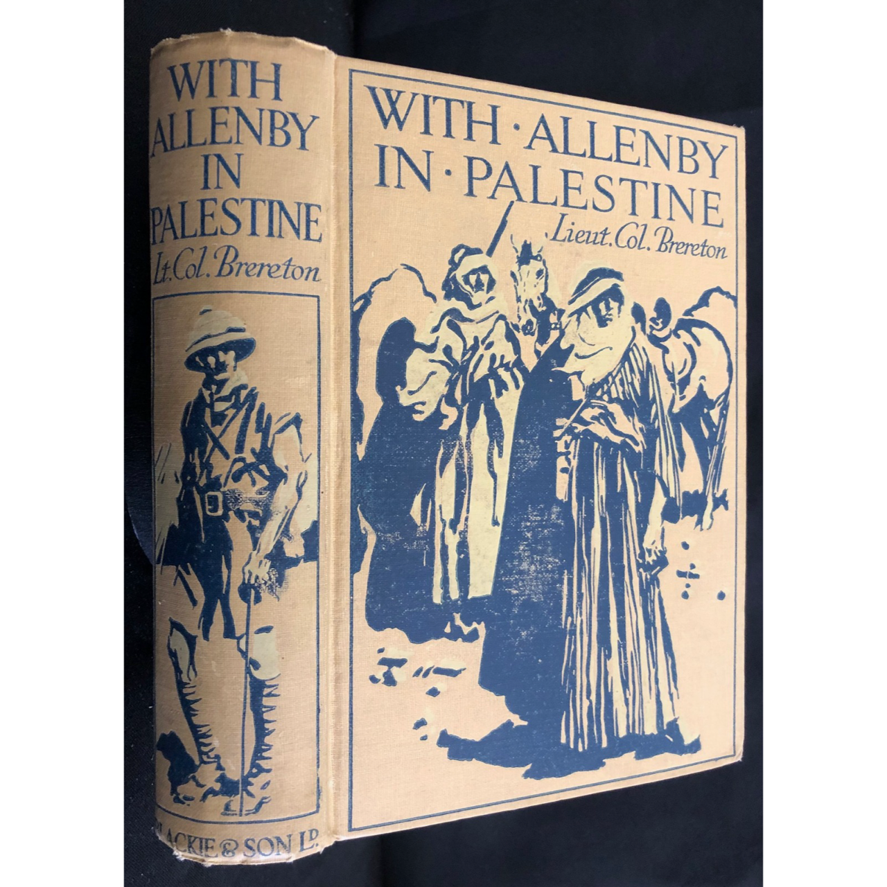 With Allenby in Palestine by Lt.-Col. F. S. Brereton (c.1918) R800