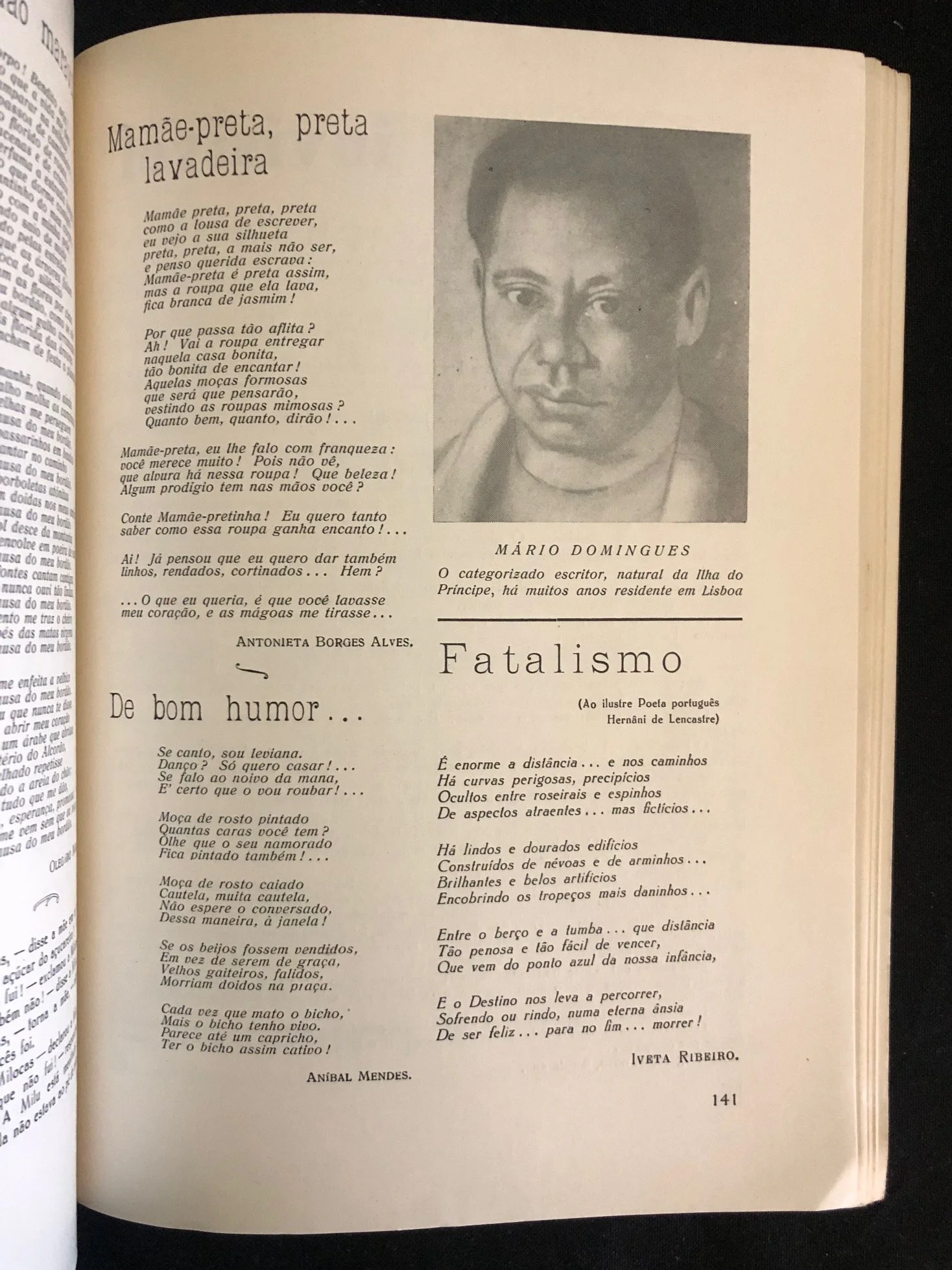 The Almanaque de Moçambique 1955, (1.º Ano) First issue.