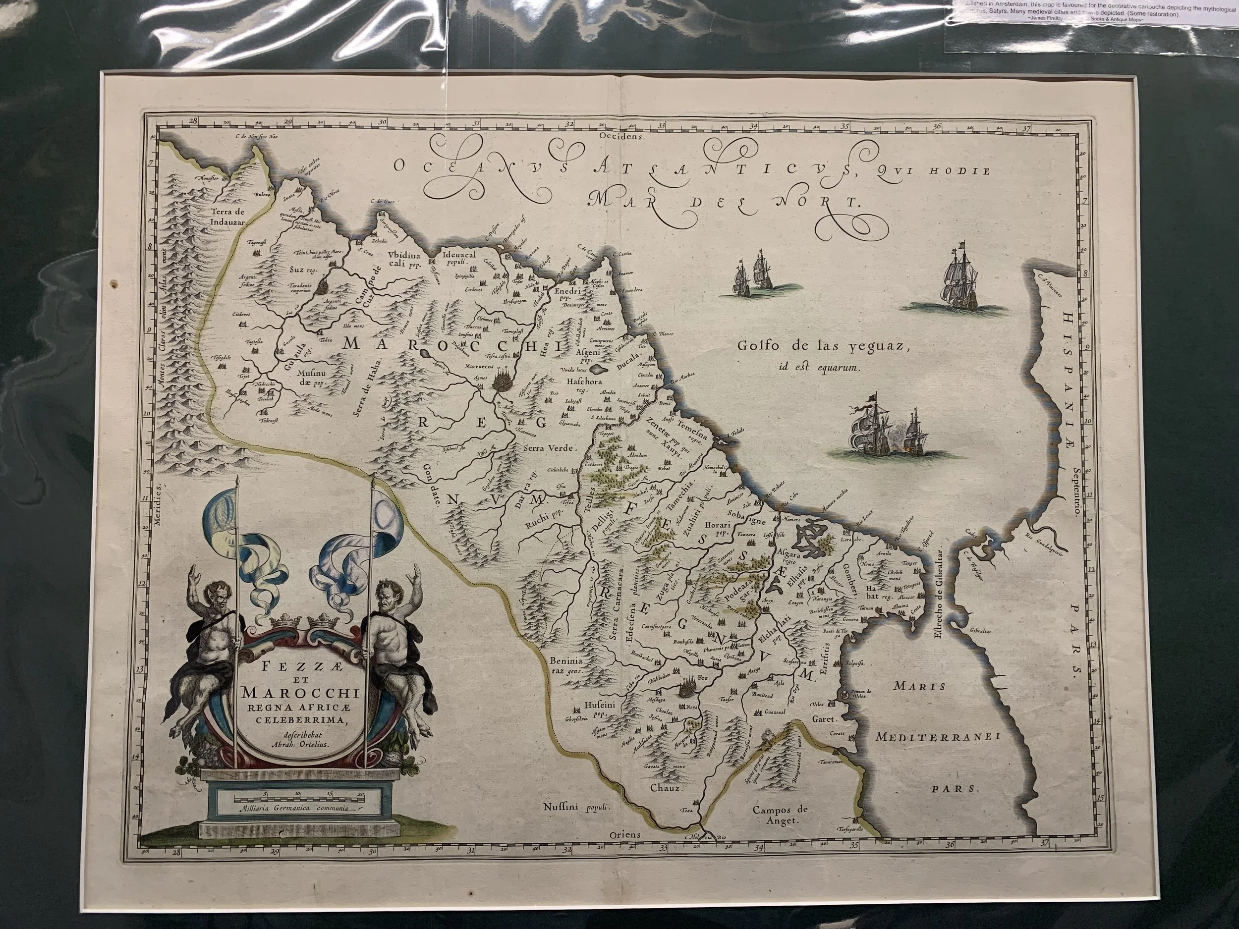 Blaeu's The Kingdom of Morocco 1636