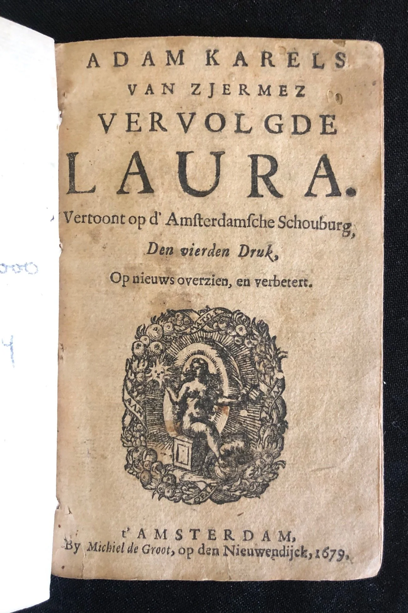 Vervolgsde Laura ("Persecuted Laura") by Adam Karelsz (1679)