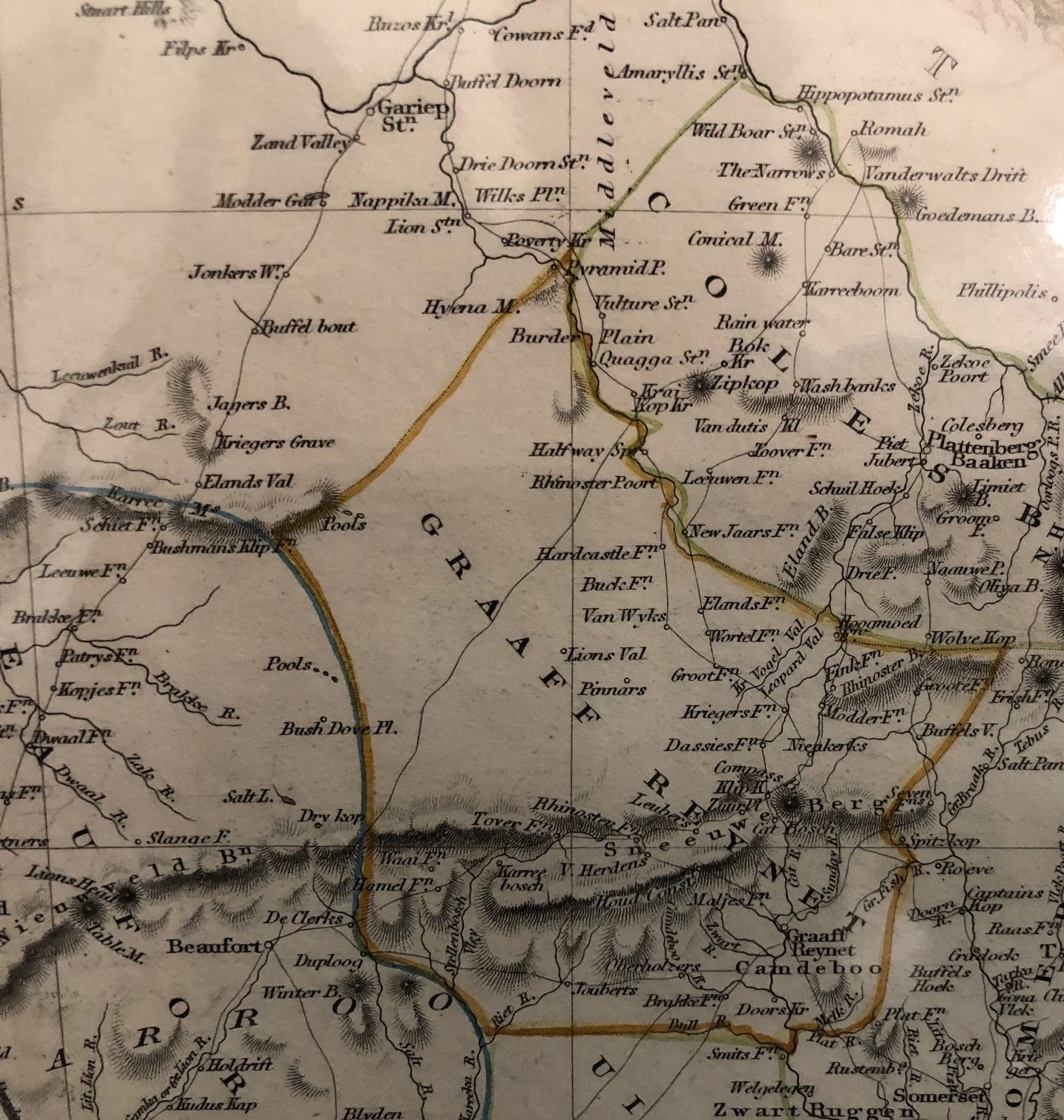 The Cape Colony published by John Tallis & Company (c1851)