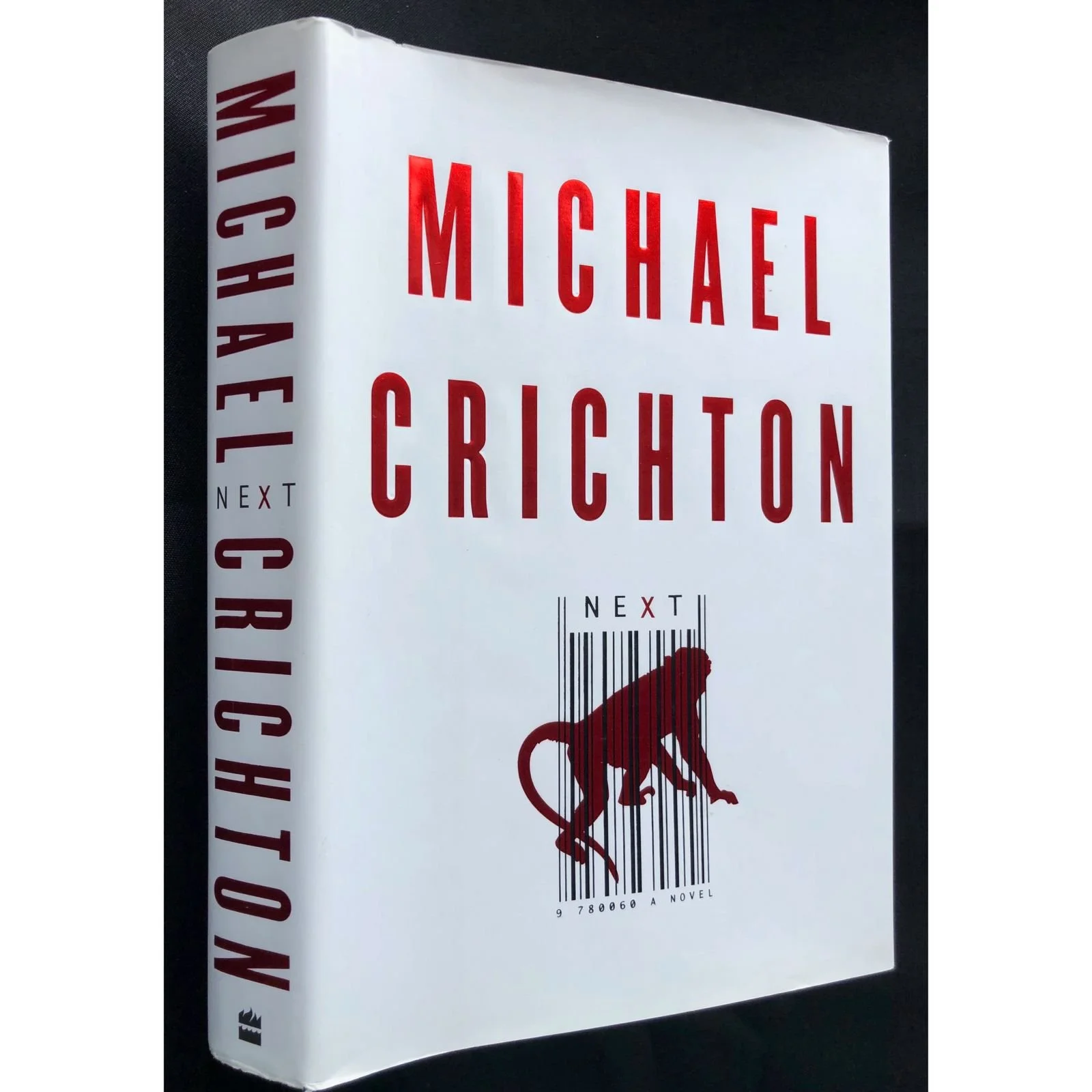 Next by Michael Crichton, signed first edition (2006) R1,000