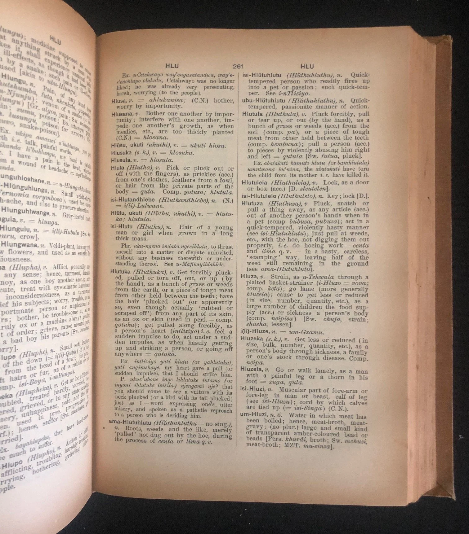 First edition of Father Alfred T. Bryant’s Zulu-English Dictionary (1905)