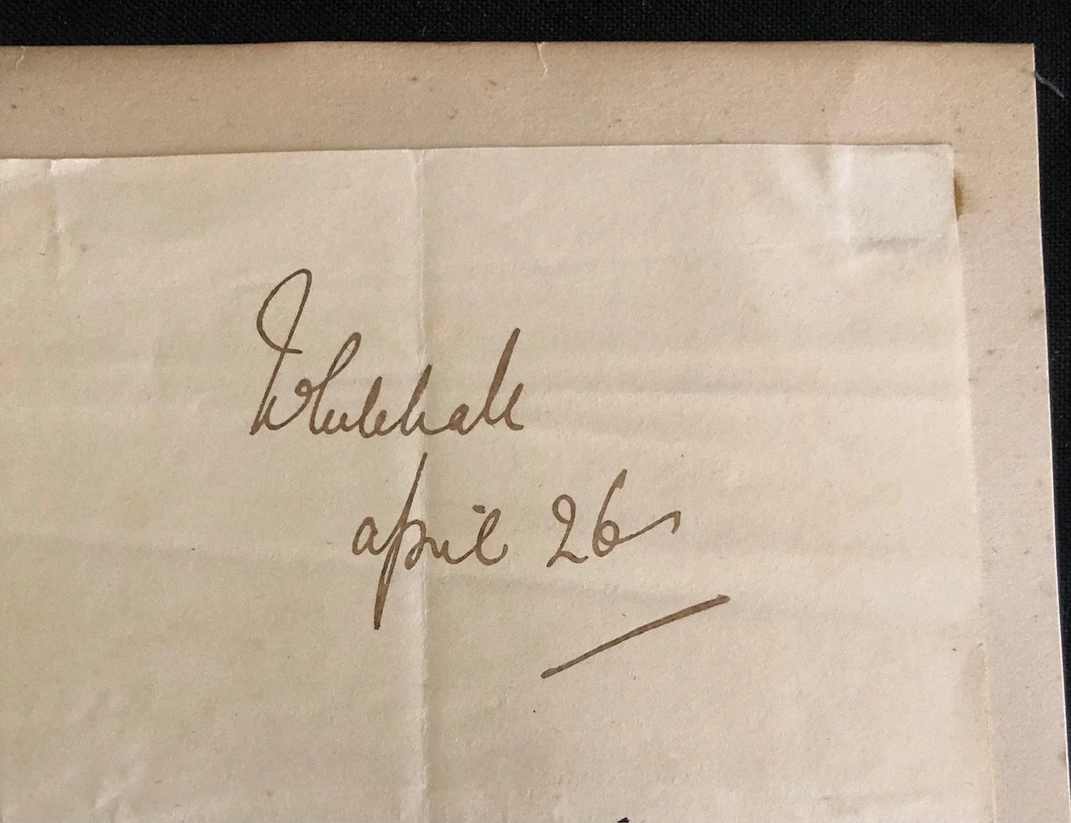 Prime Minister Sir Robert Peel to his Attorney General, Sir William Follett (1844)