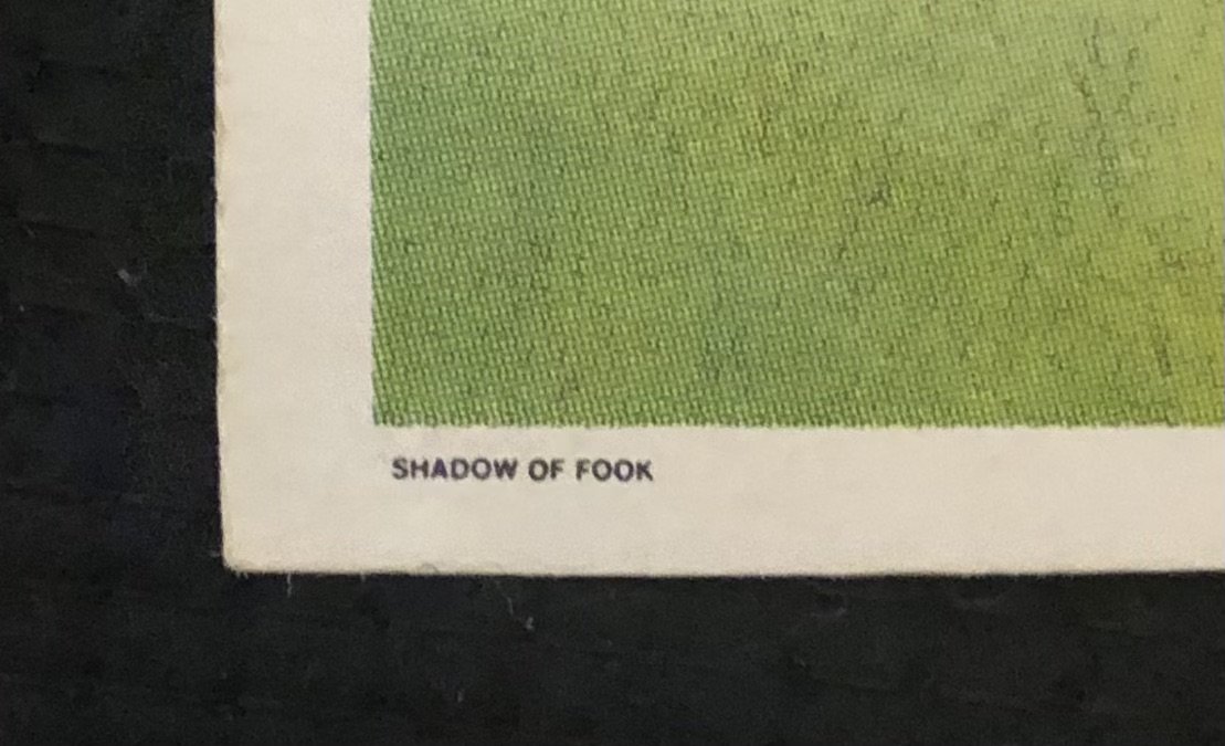 Fook Island sticker by Norman Catherine (c1970's) 