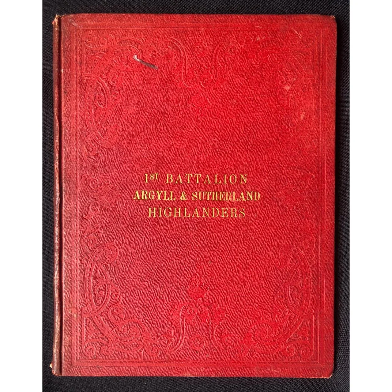 1st Battalion Argyll & Sutherland Highlanders 1883 R7,500