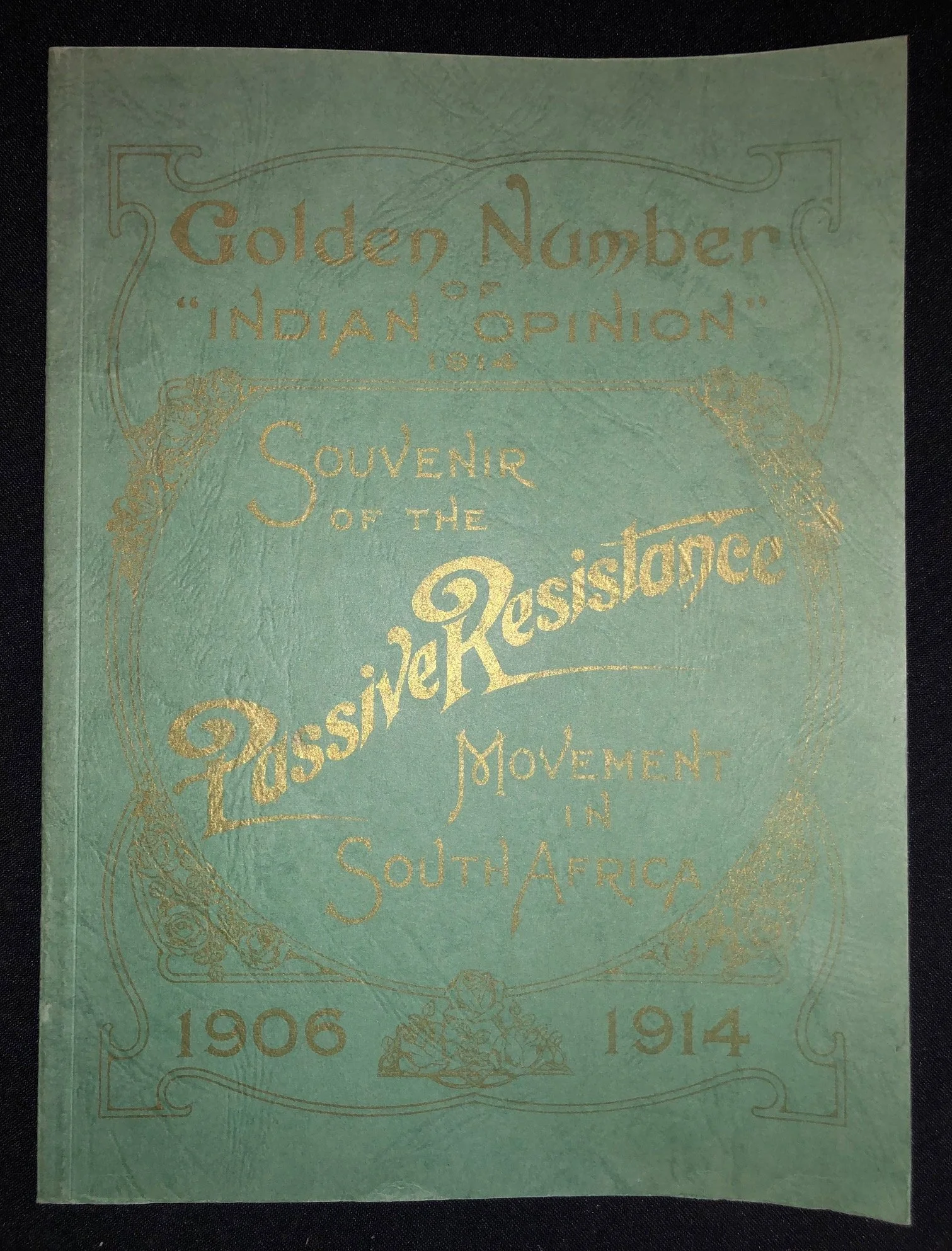 A Collection of Various Items Relating to Indian Passive Resistance. (4).