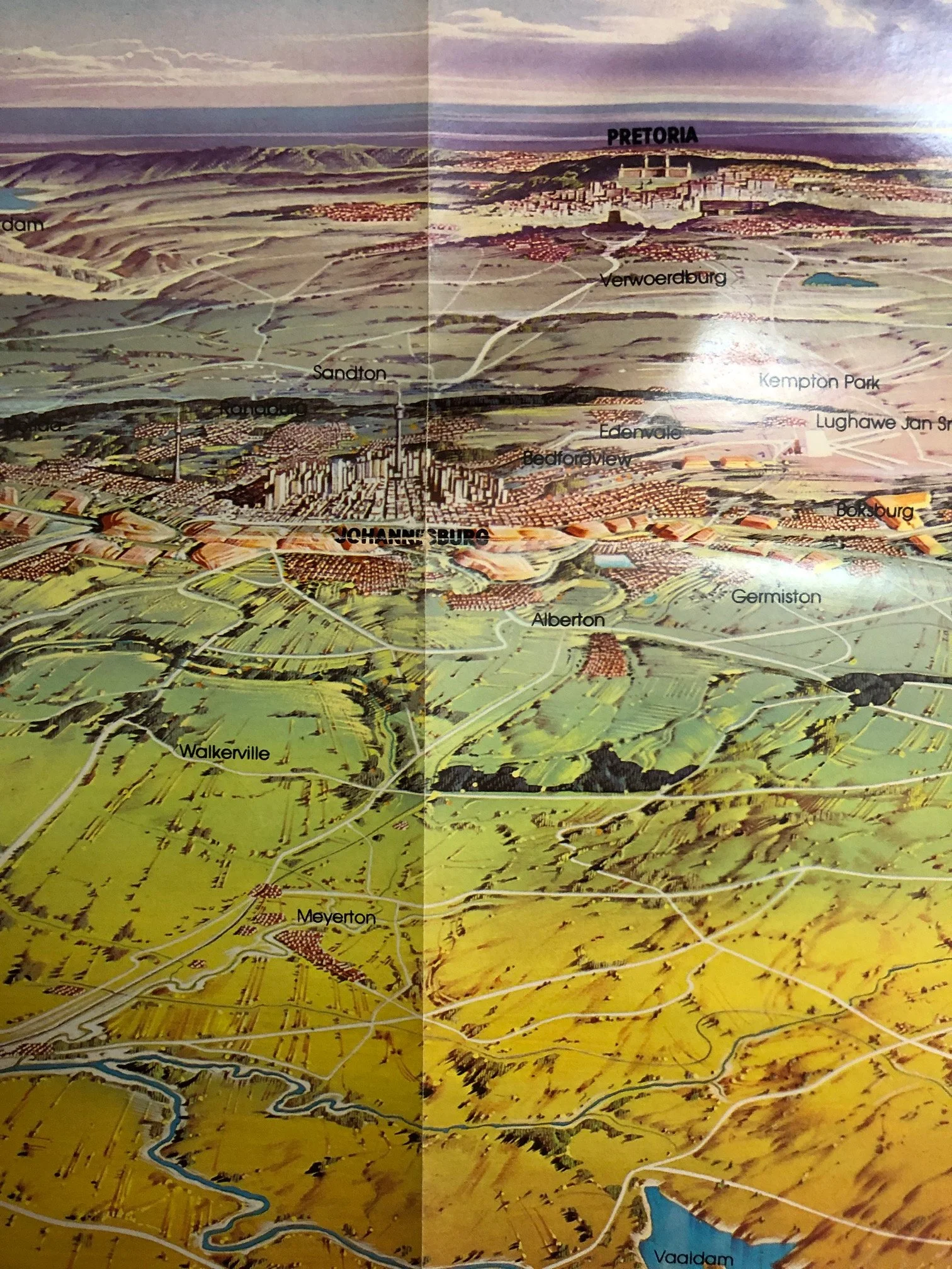 The Witwatersrand Gold Mines, insert from Radio en TV Dagboek (Radio and TV Diary) 1981.