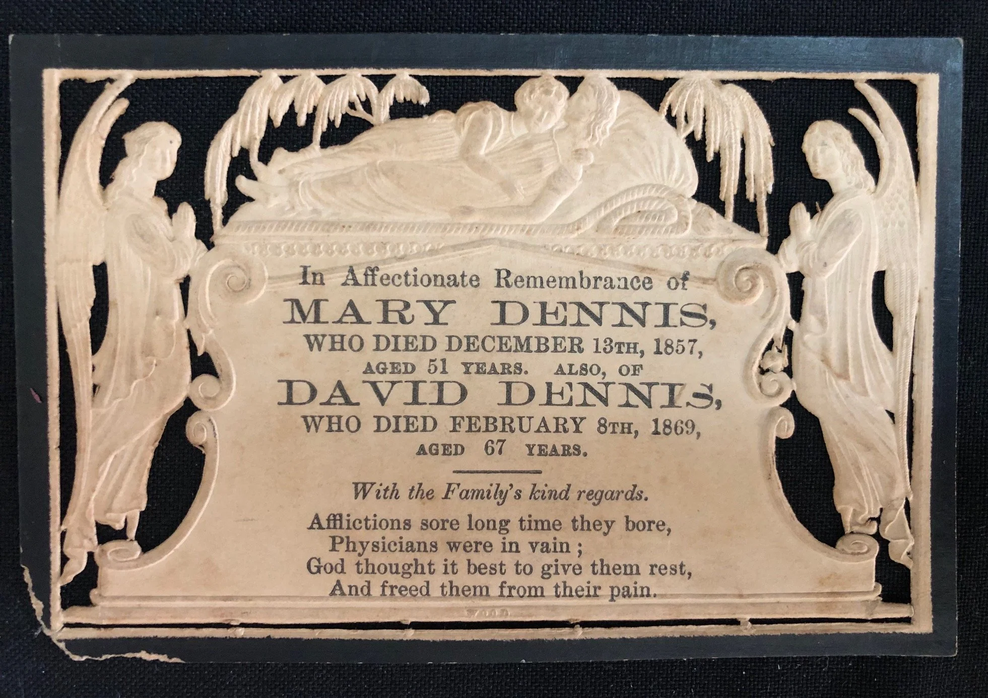Victorian and Edwardian Memorial Cards (16)