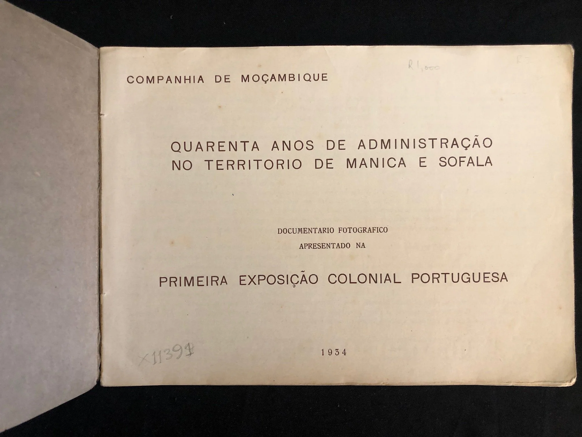Companhia de Moçambique: Documentário Fotográfico 1892–1934