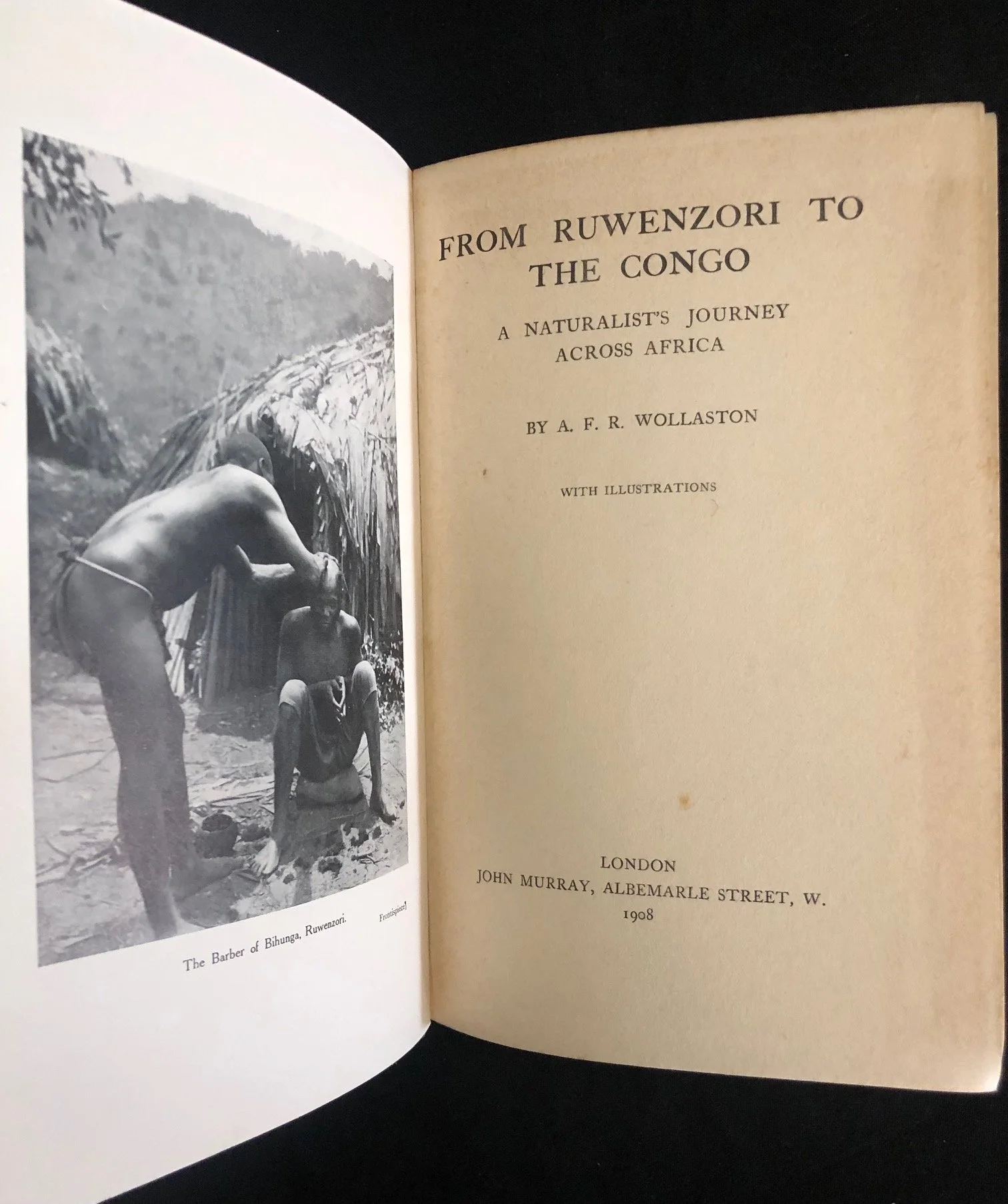 From Ruwenzori to the Congo by A.F.R. Wollaston (1908).
