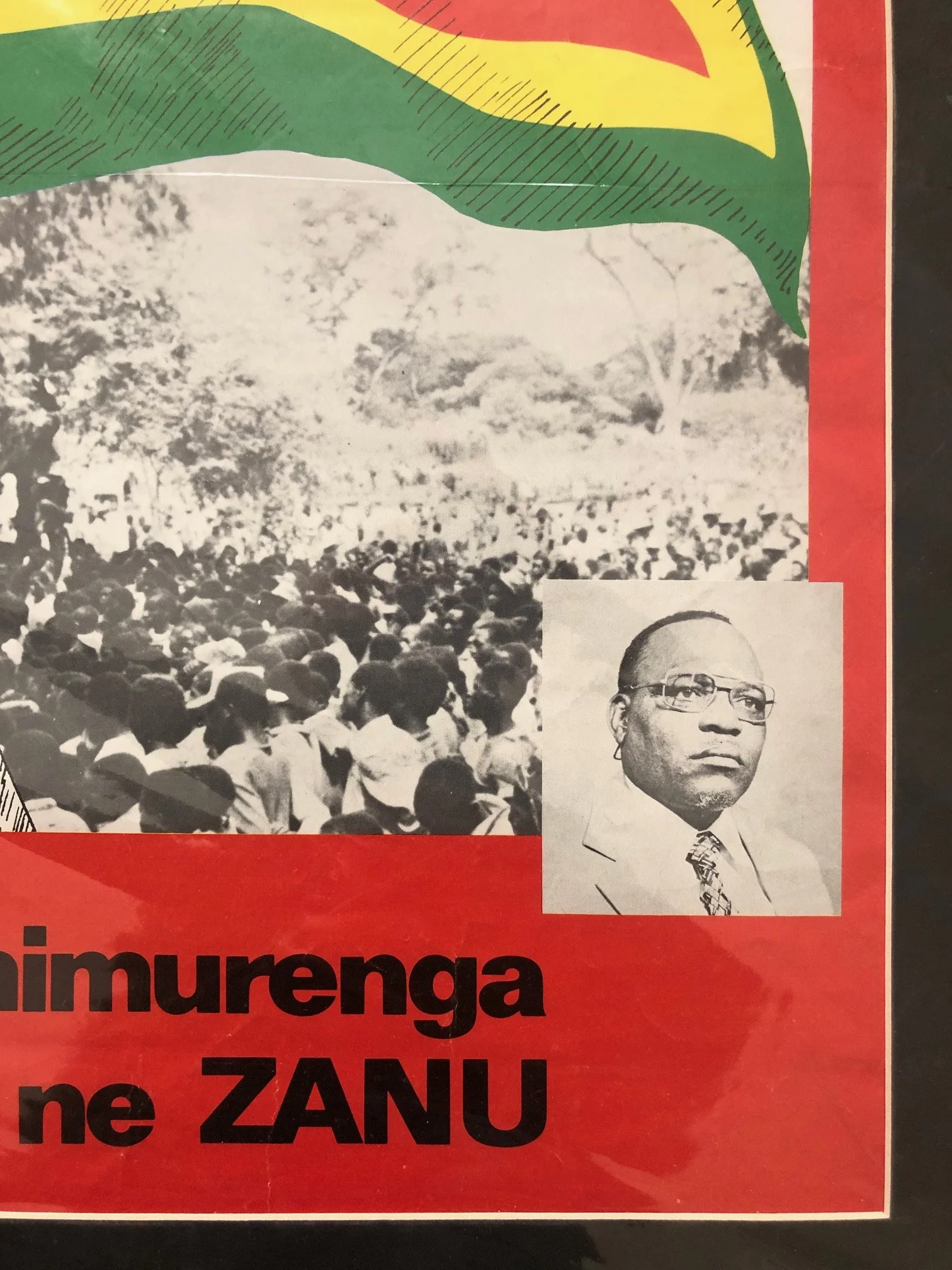 Forward with the Revolutionary Struggle. Forward with ZANU