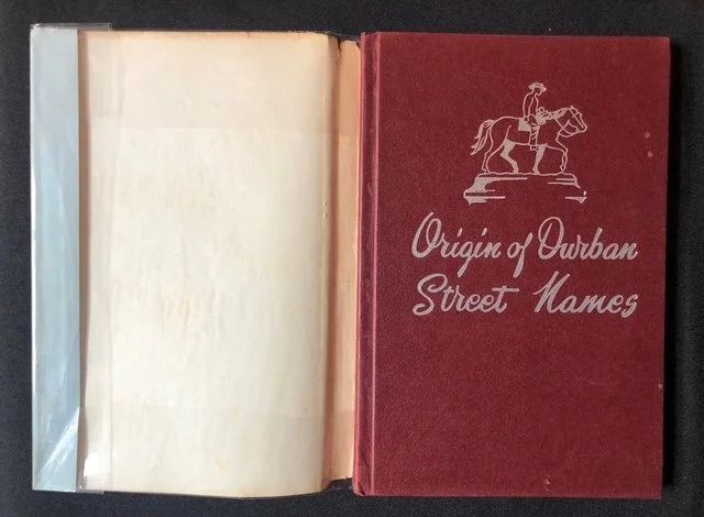 Origin of Durban Street Names (1956)