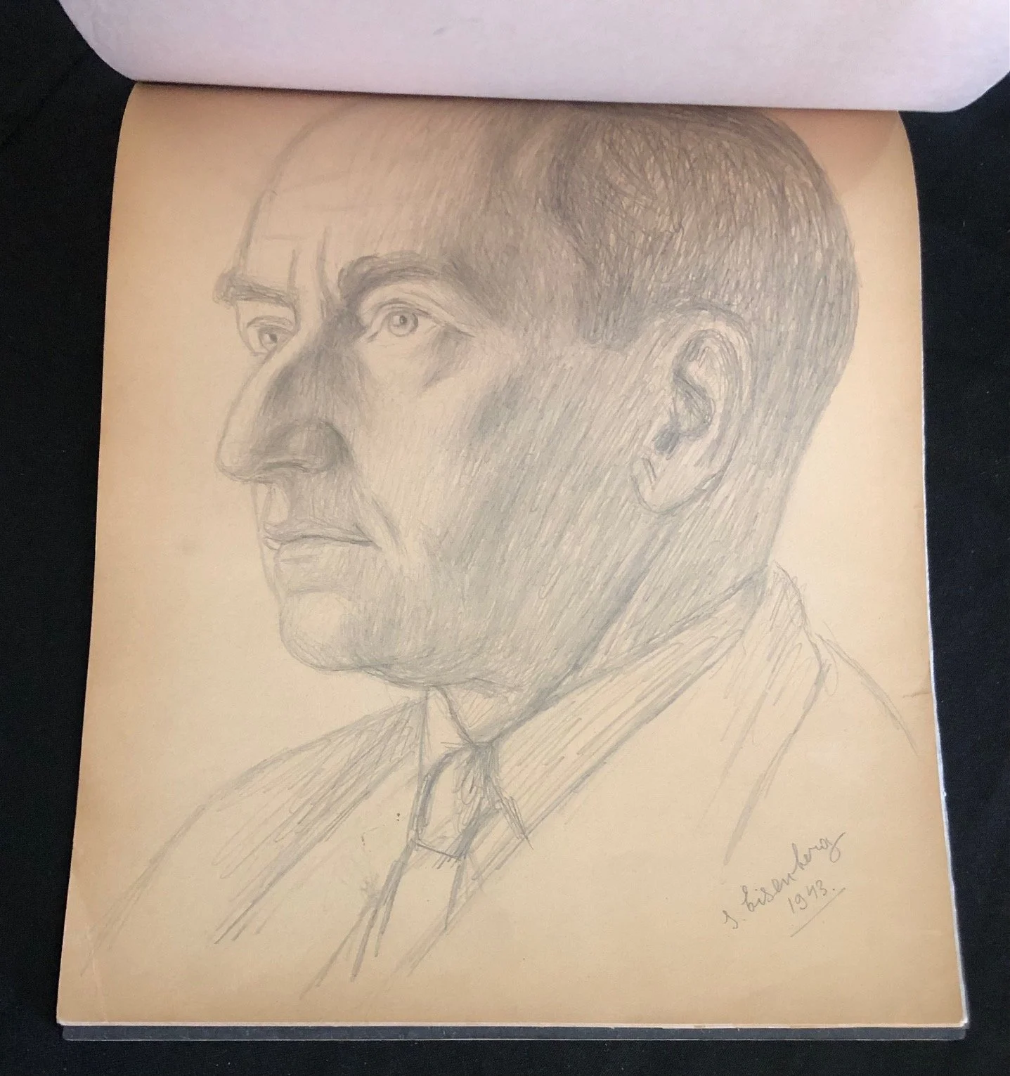 Sketchbook by the South African Impressionist artist Peter Percival William Lamb (1943)
