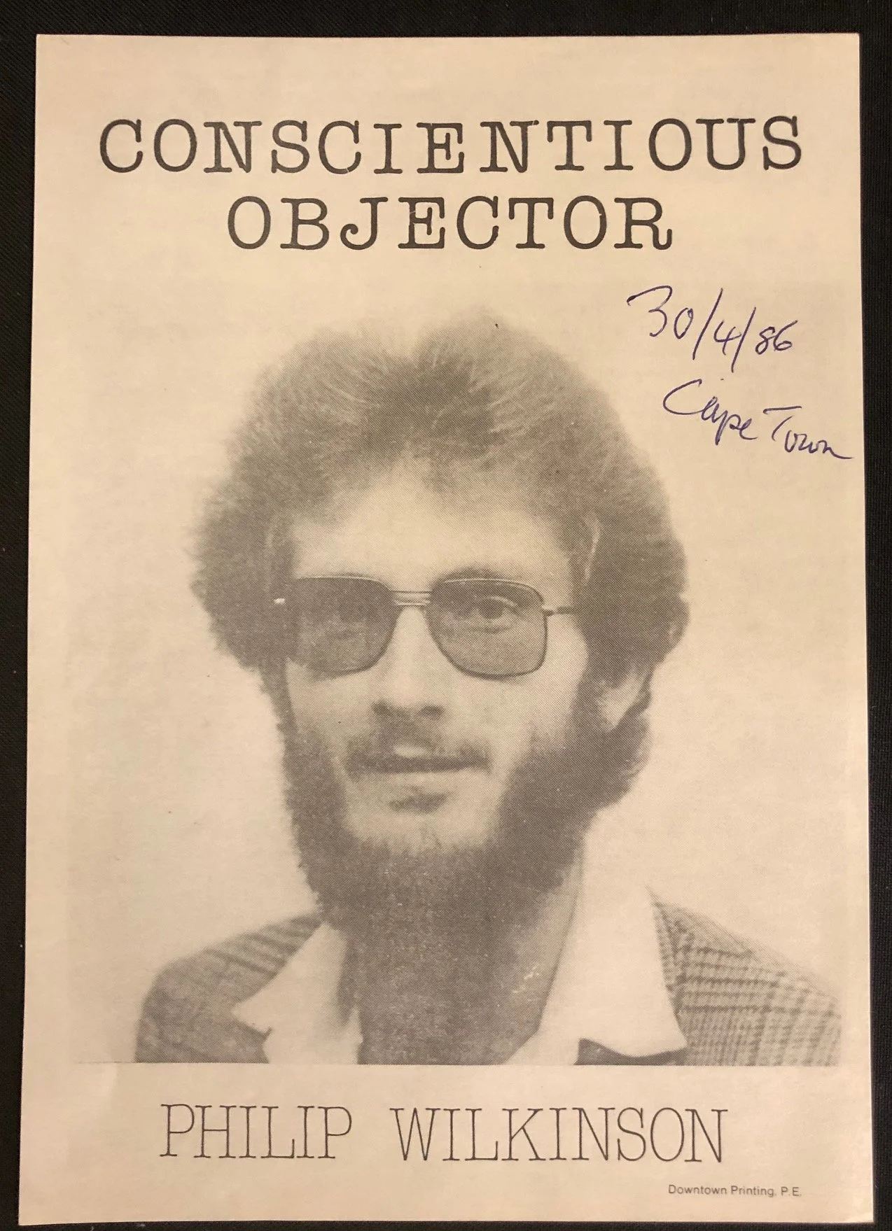 Ephemera Relating to The End Conscription Campaign c.1985 (4)