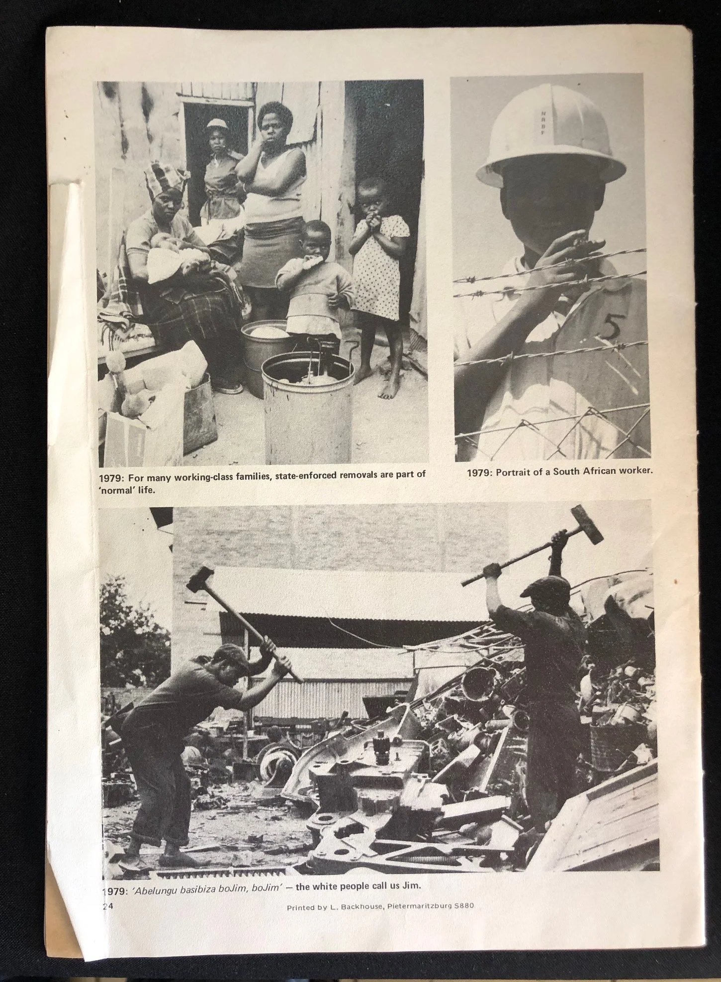 Reality Journal: The Voice of Radical Liberalism.   Ex libris: Uma Dhupelia-Mesthrie (1979)