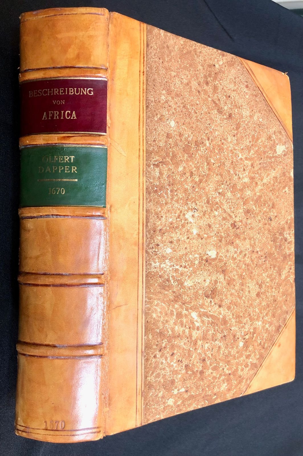Description of Africa 1670 (1st German edition)