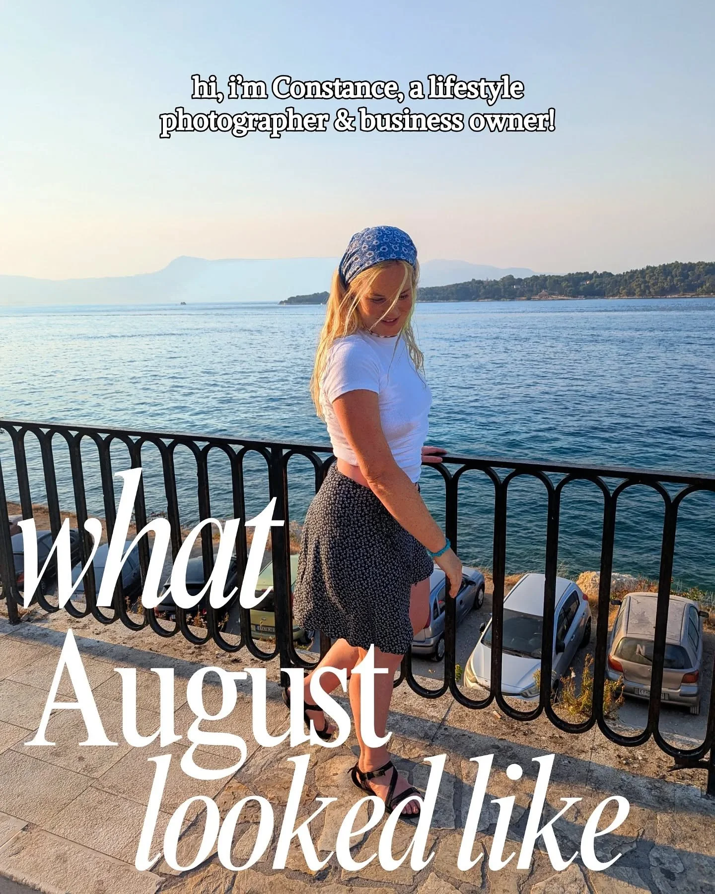 Leave it to me to post my August recap on the first day of autumn! 😂

August was the peak of peak season - driving up and down the country, wedding after wedding, family shoots, brand experiences, networking, brainstorming exciting collabs, a lot of