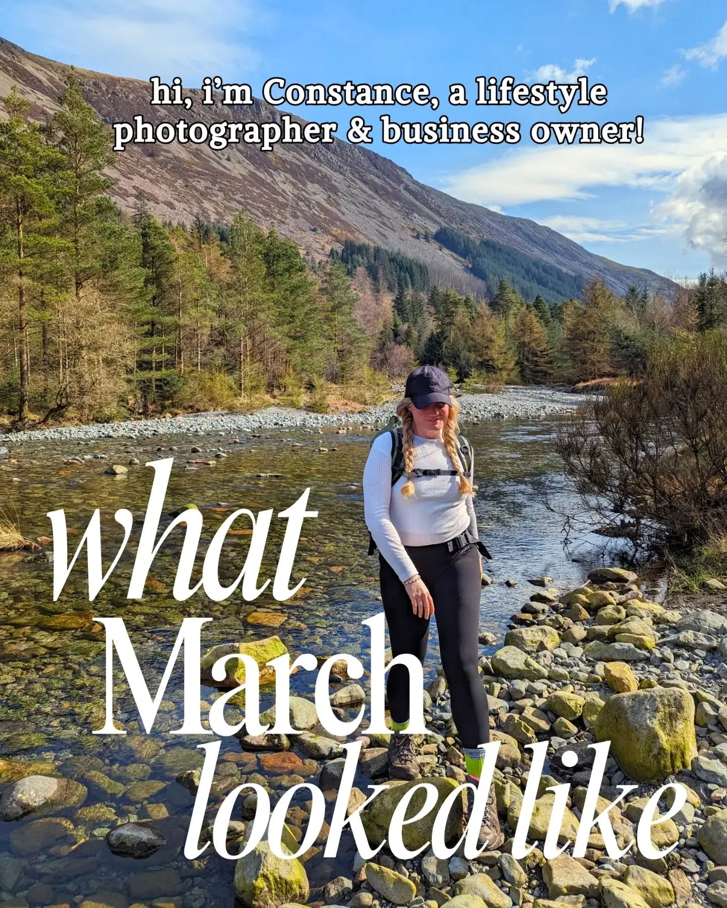 March felt like a bit of a reset in the best way.

Slower mornings, more time offline, more consistency going to the gym, a book in my hand at all times, consuming intentionally, sauna &amp; swim, and noticing the little signs of spring giving me so 