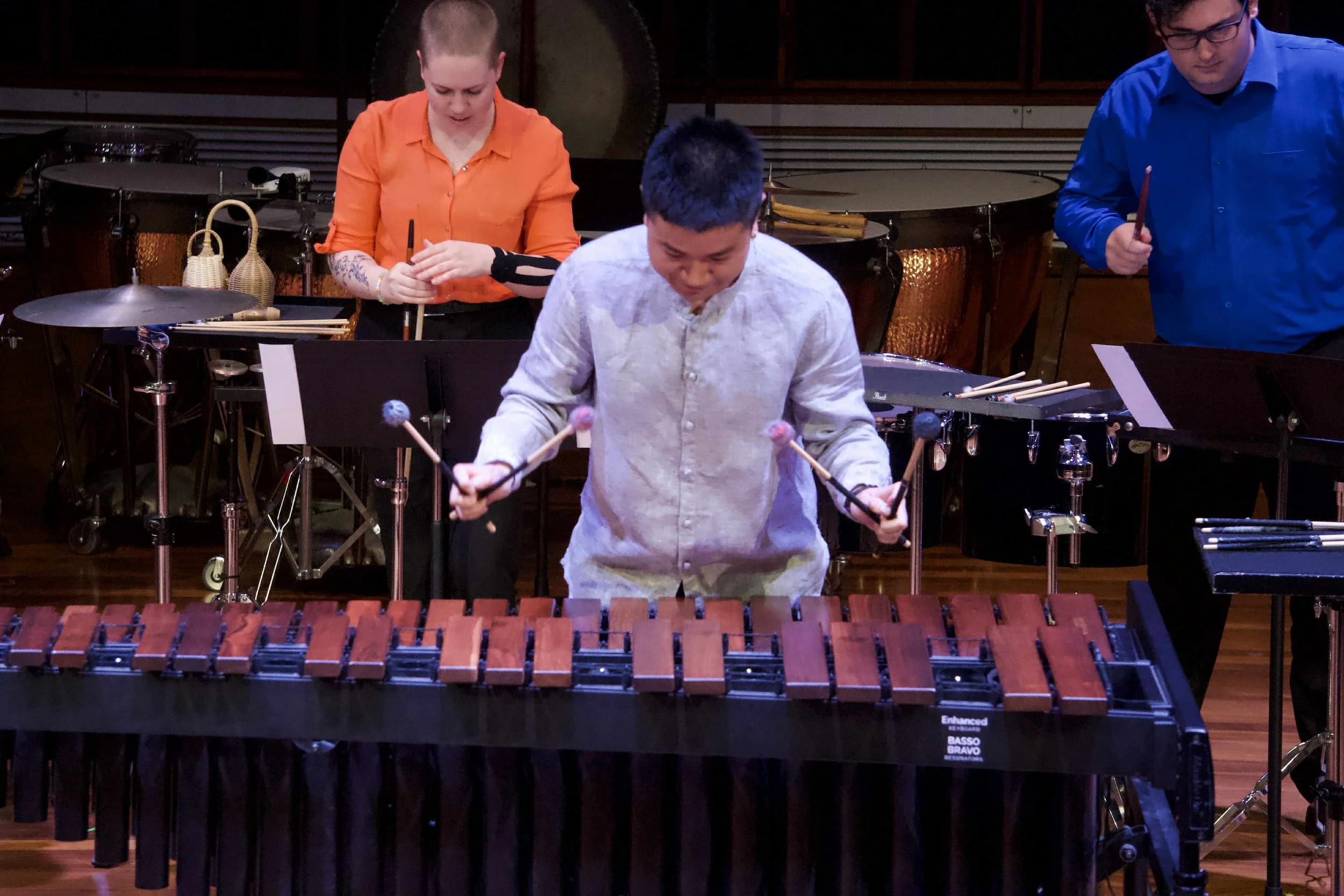 WAAPA Defying Gravity Percussion Ensemble concert as guest artist, 2025. Square One ensemble version
