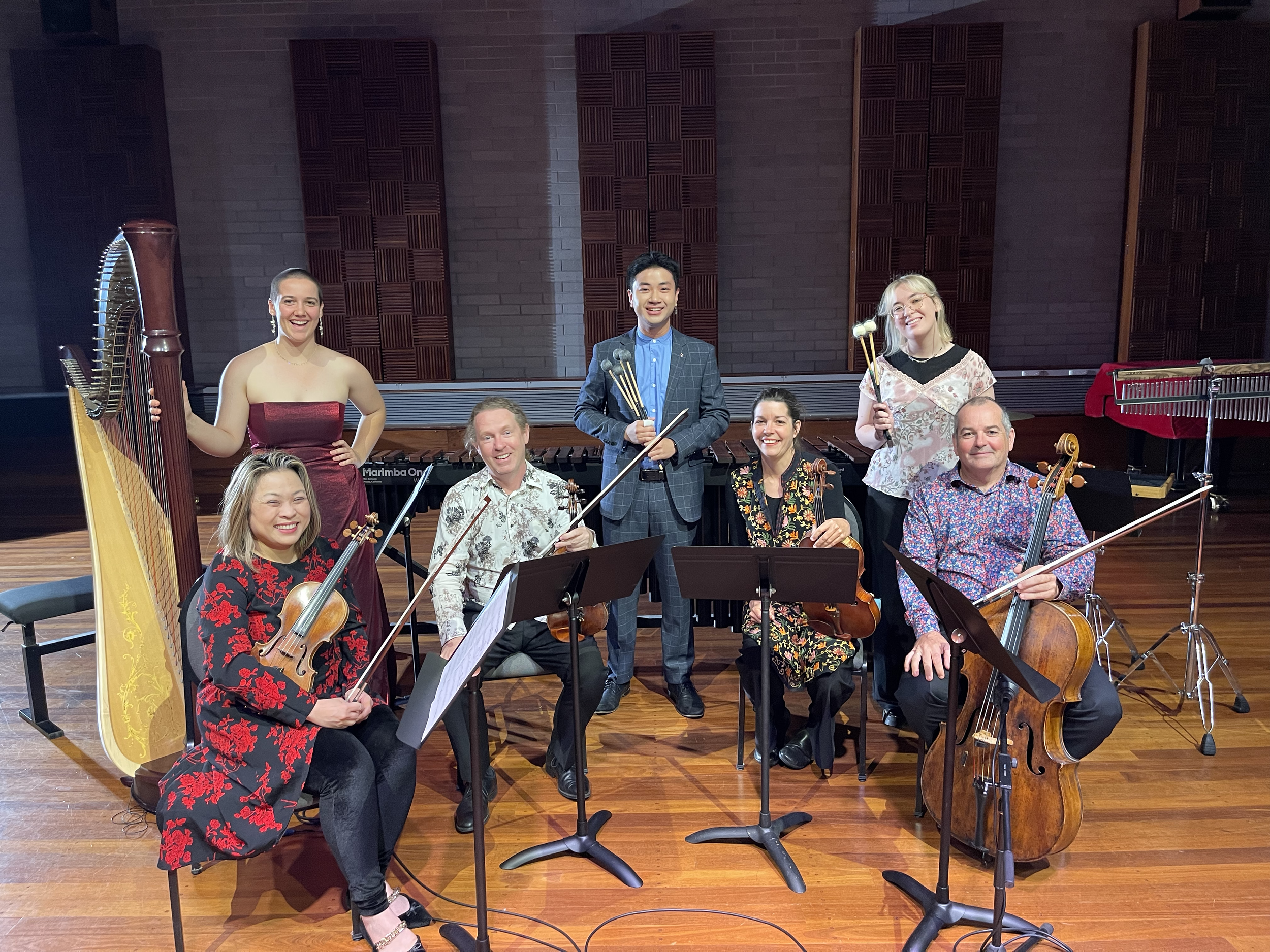 Recording 'Chrysalis' with these superstars! Kira Gunn, Darlington Quartet + Martha Bird