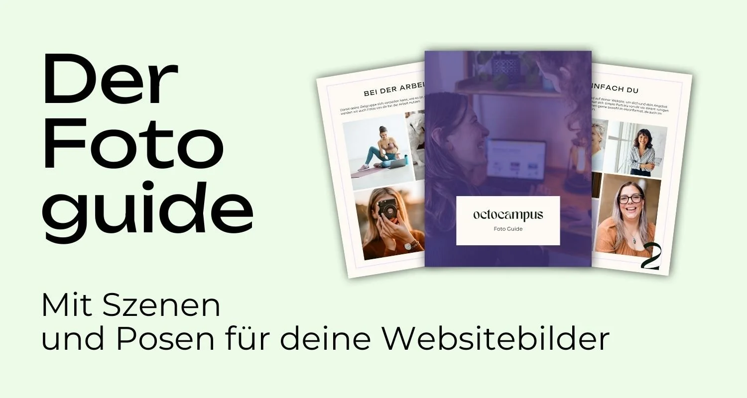 Download Fotoguide mit Szenen und Posen für deine Websitebuilder