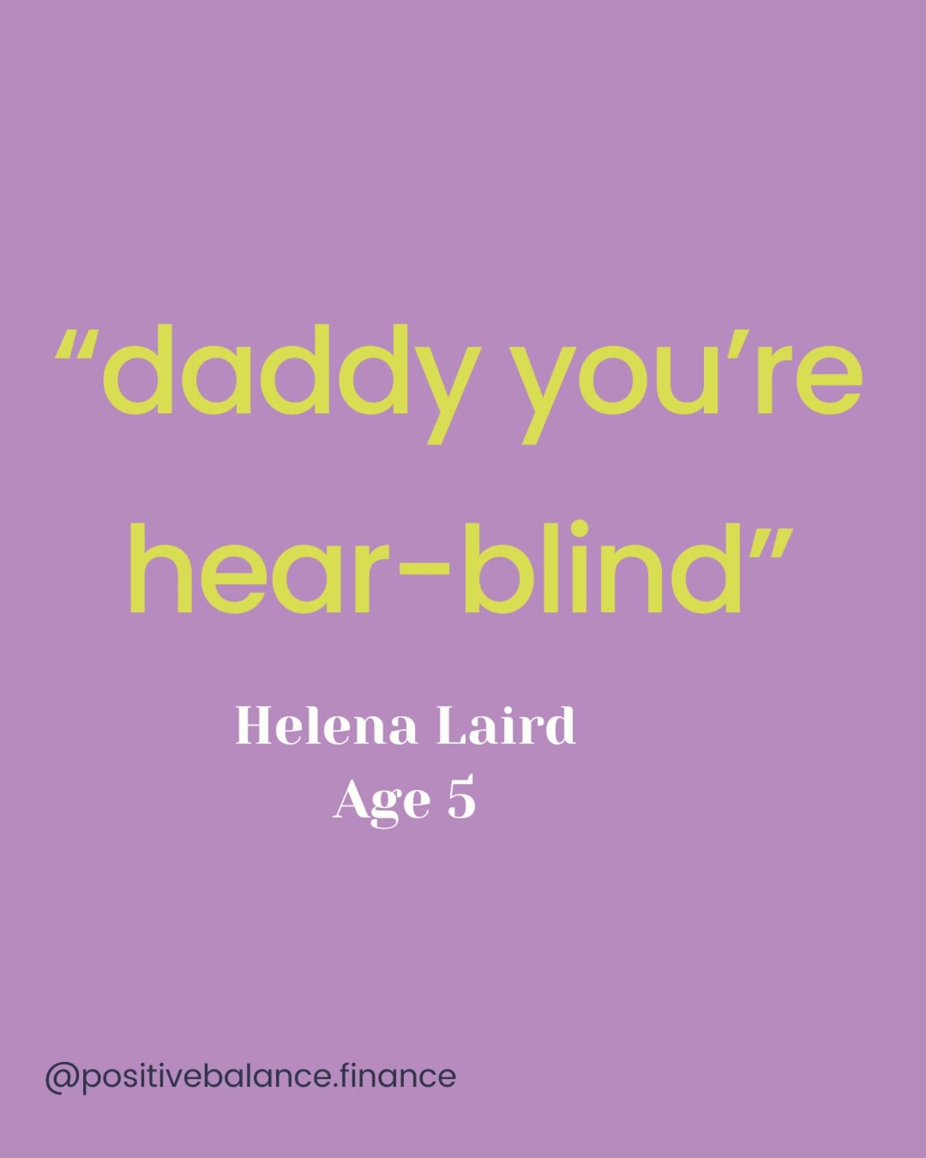 🙉

Kid should have her own book of quotes.

Think we all know someone who is &ldquo;hear-blind&rdquo; though right?

Nowadays I just take it as a given that people do not listen and they definitely do not read 😂

#girlscount #quotes #hearblind #mum