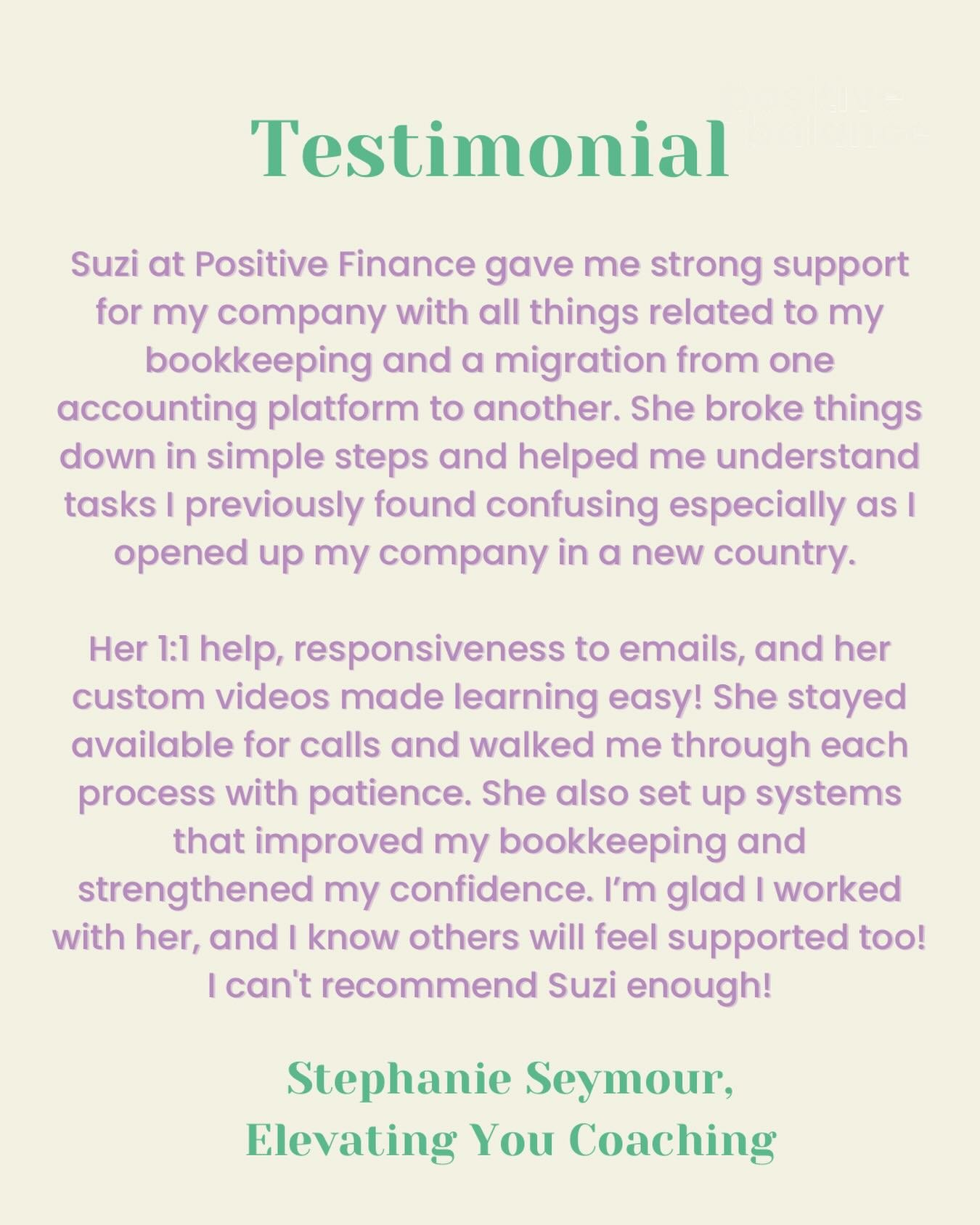 Thank you so much Stephanie @elevatingyoucoaching for this lovely review 🥰 

We love to help people get to grips with their software and get it working in a way that is meaningful and beneficial to them. Software doesn&rsquo;t need to feel intimidat