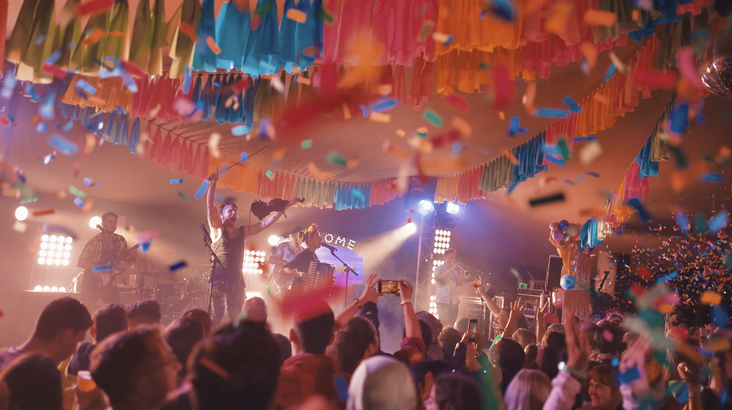 Festival performance at Camp Wildfire