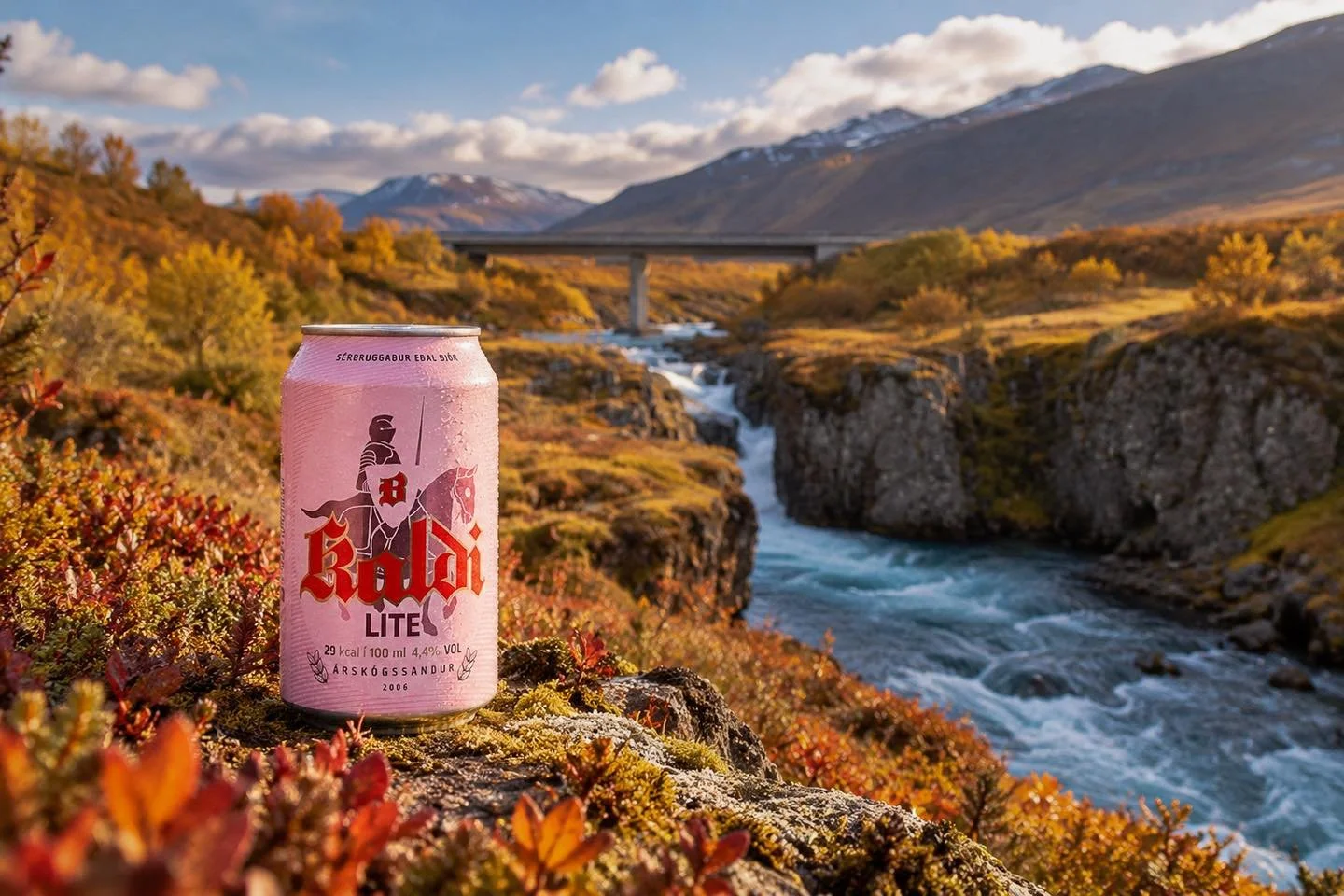 &THORN;a&eth; er l&aelig;g&eth; yfir landinu &aacute; m&ouml;rgum svi&eth;um, vi&eth; erum hins vegar Lite &aacute; &thorn;v&iacute; og l&aelig;kku&eth;um ver&eth; &aacute; Kalda Lite &iacute; &Aacute;tvr🍻

Fallegur, l&eacute;ttur og lj&uacute;fur. 