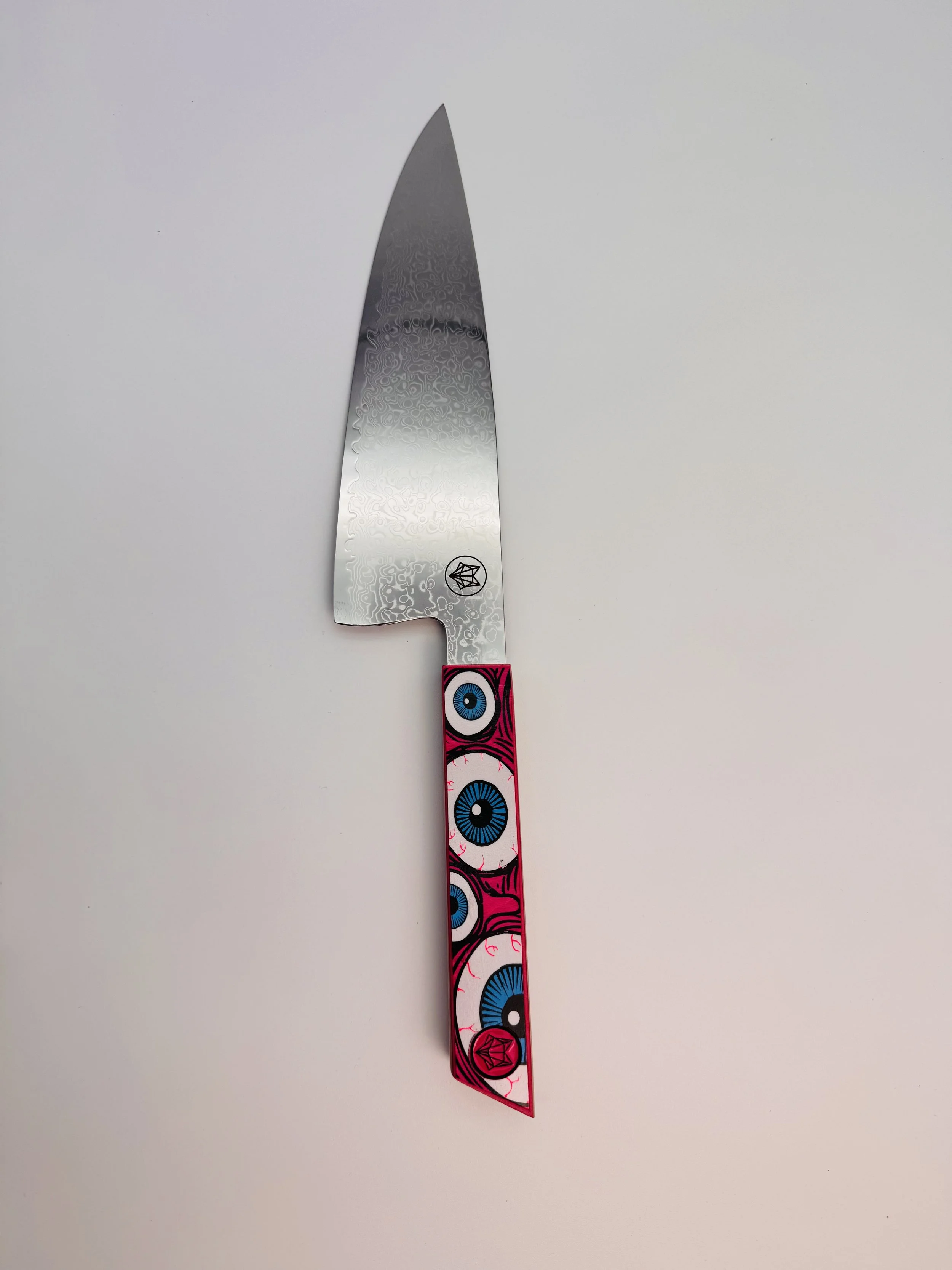 Pink Eyeball Gyuto 8"