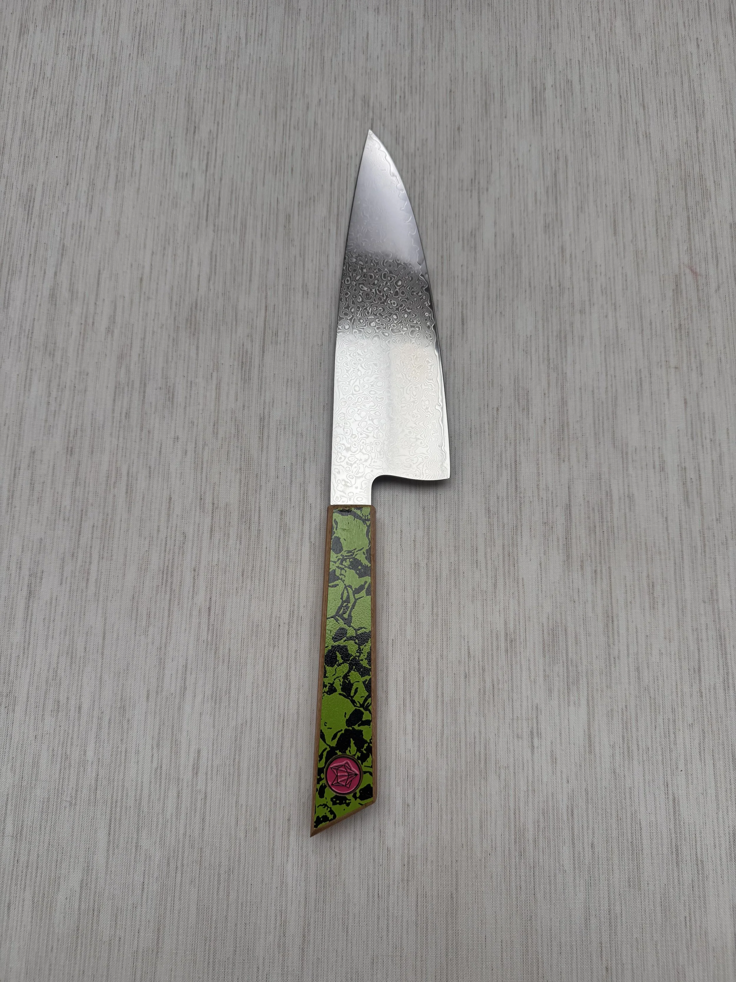Green Skulls Gyuto 8"