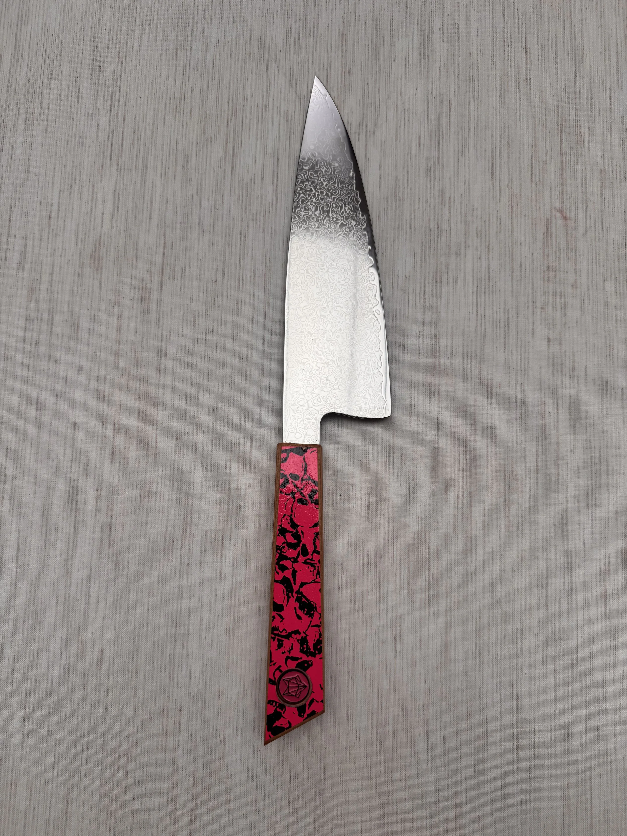 Pink Skulls Gyuto 8"
