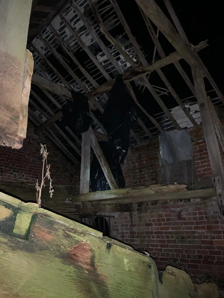 Abandoned “Red Dress Manor” - Former Dairy Farm (Powys, Mid Wales ...