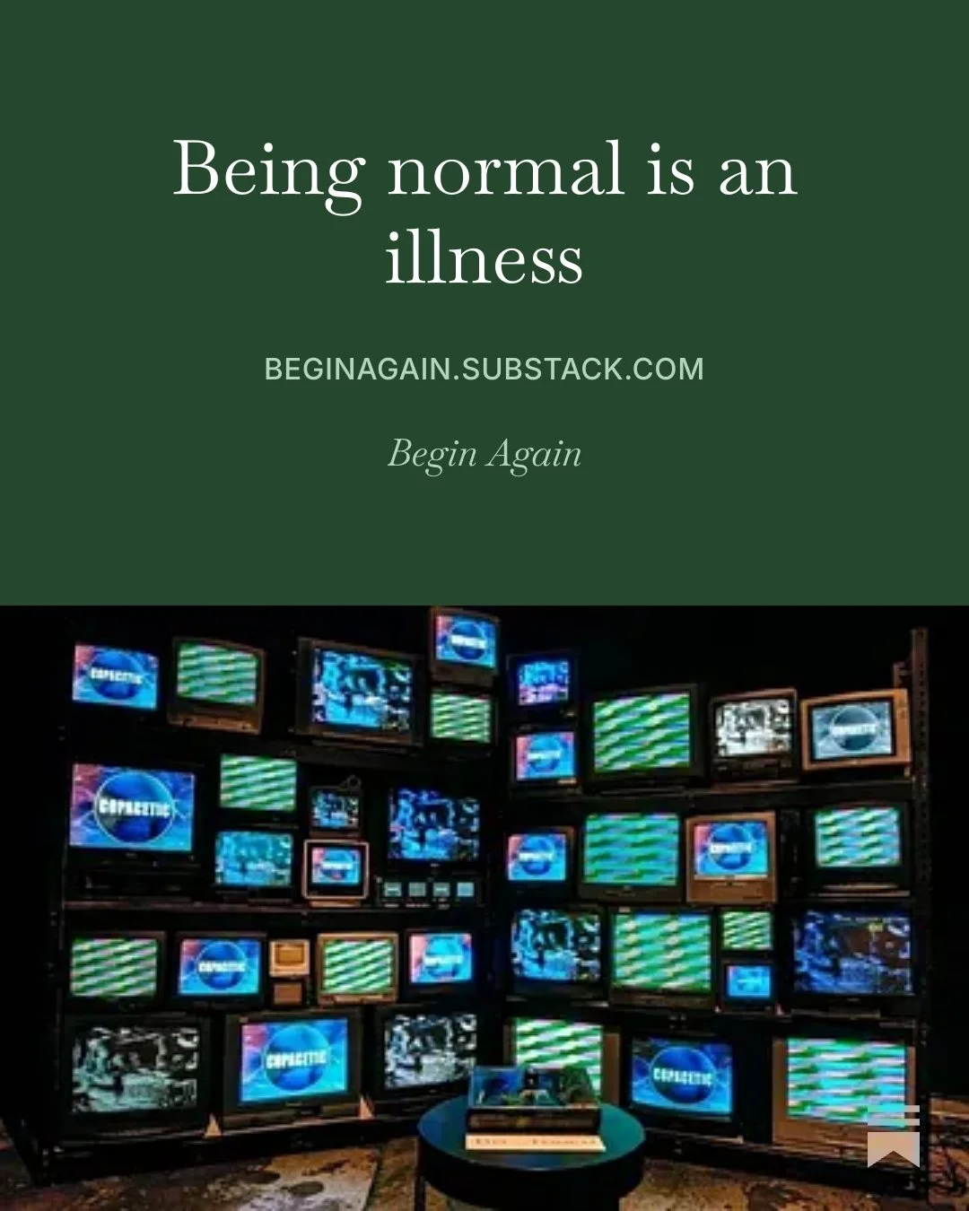 Being normal is an illness: a psychoanalytic perspective on what we lose when we curate the self