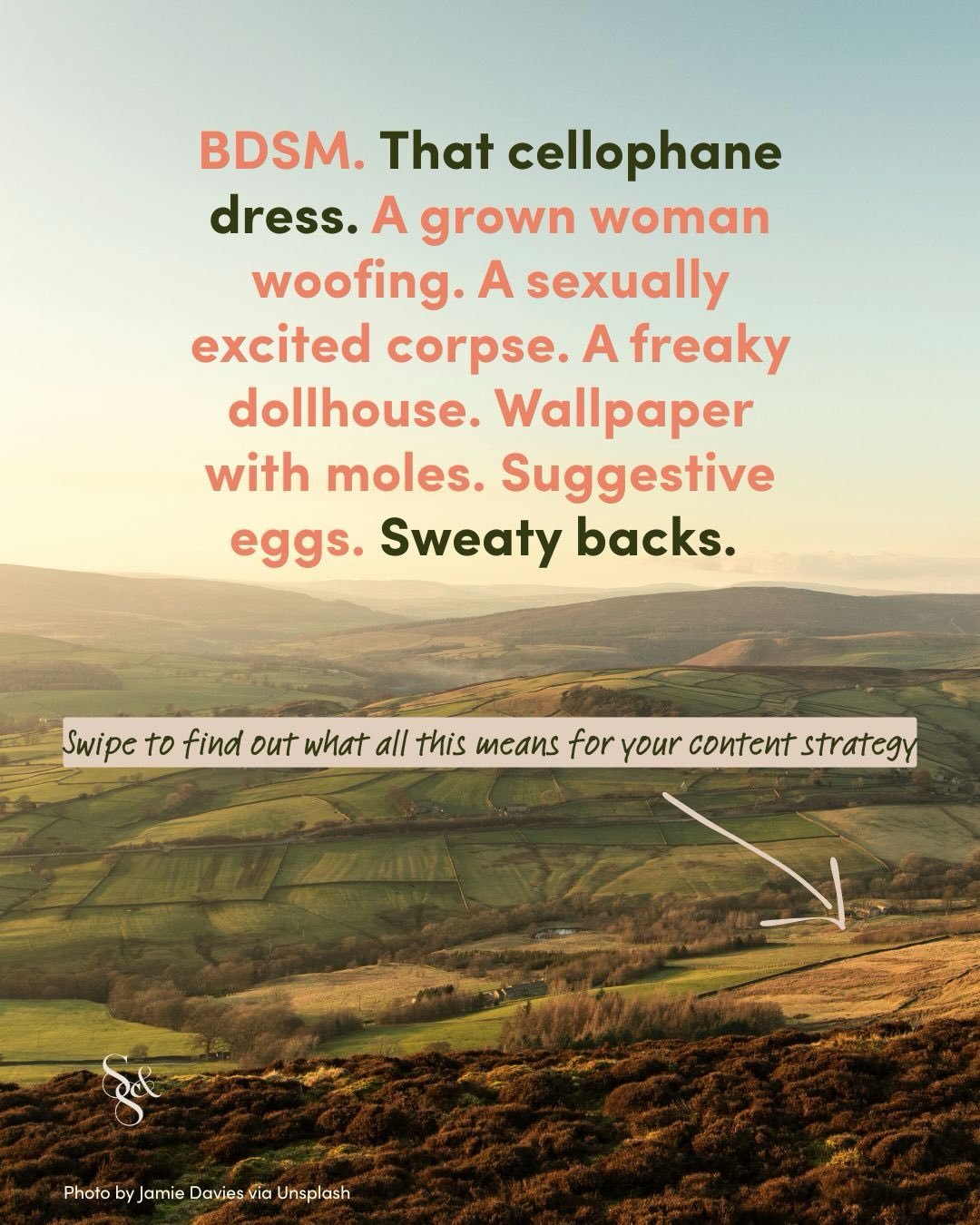 We&rsquo;re still recovering from Jacob Elordi running around moors looking unfairly hot.

But we&rsquo;re also grown-ups who run a fabulous storytelling agency 😜

So rather than going on about how much we fancy an actor young enough to be our son, 