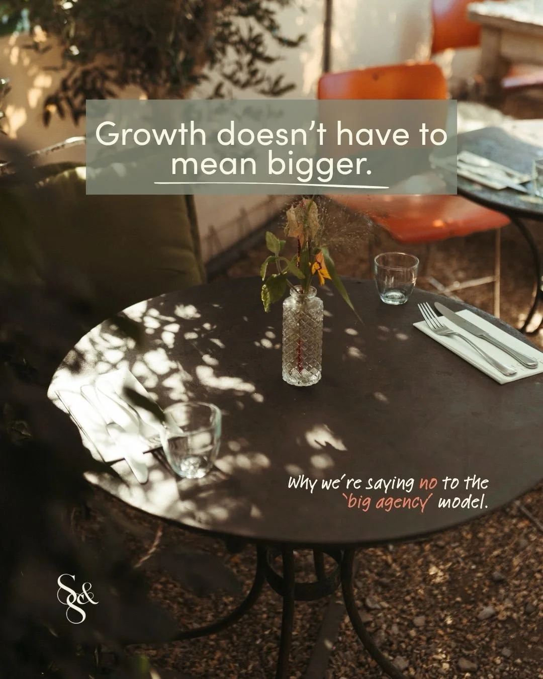 We&rsquo;re hiring (but not how you think). 

We&rsquo;ve been thinking a lot about growth. It&rsquo;s spring, the sun has been doing its thing, so our minds have naturally turned to how we grow and where we want to go with Salt &amp; Sage. 

Of cour