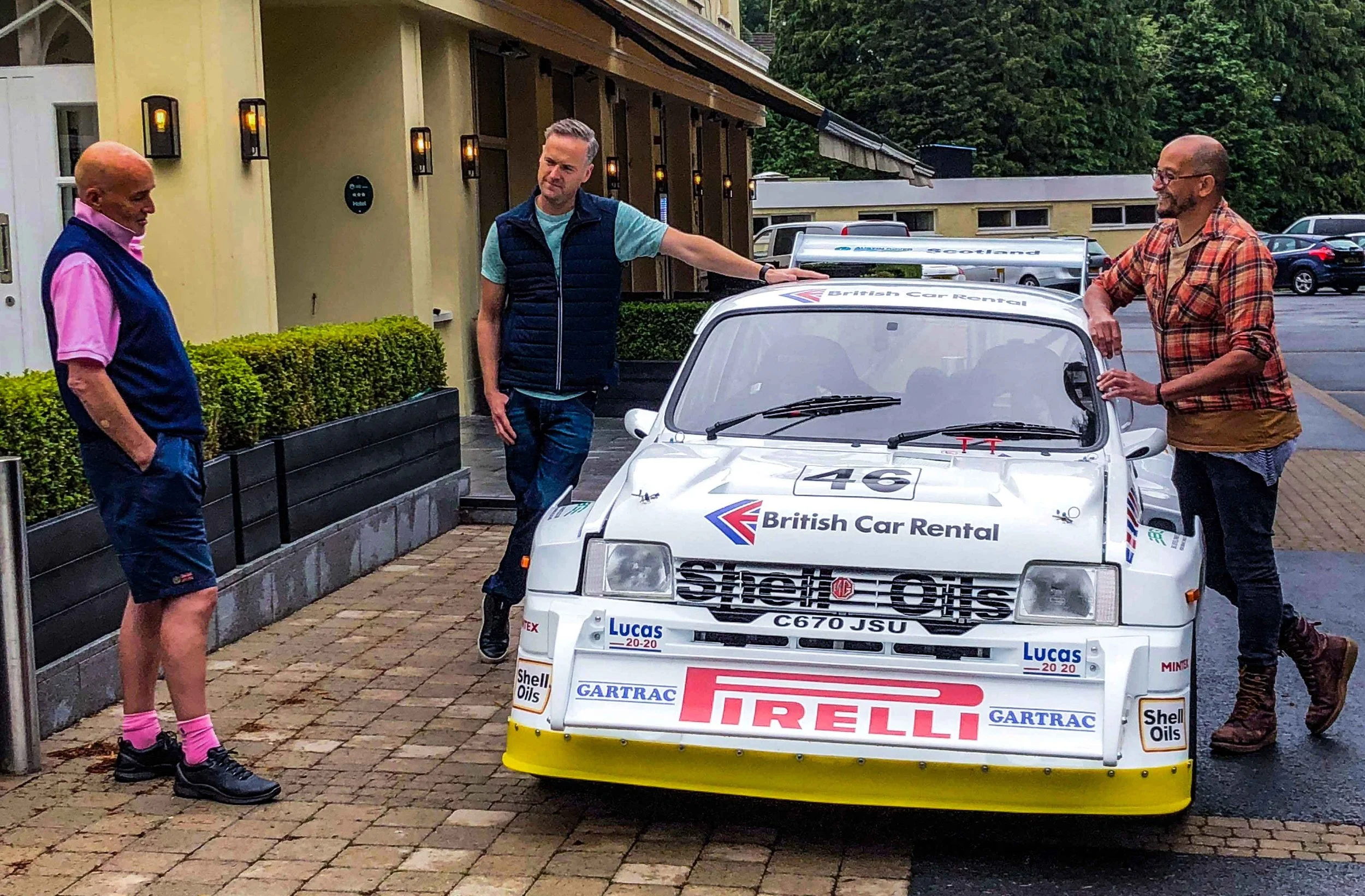 David Gilanders Rally Car SOS — ricwood.com | Ford Capri & Group A Nissan Skyline R32 ...
