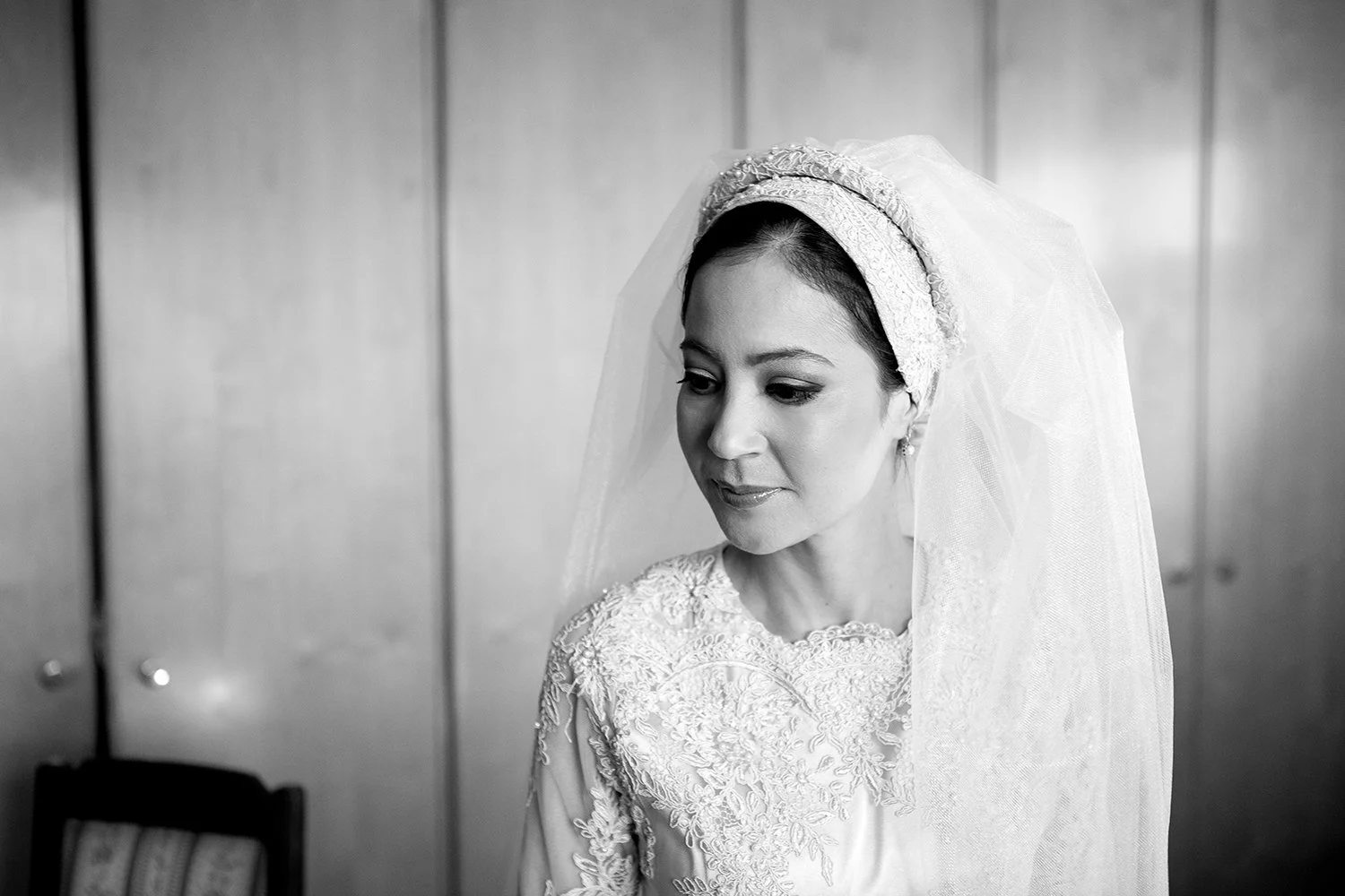 portrait of indian bride