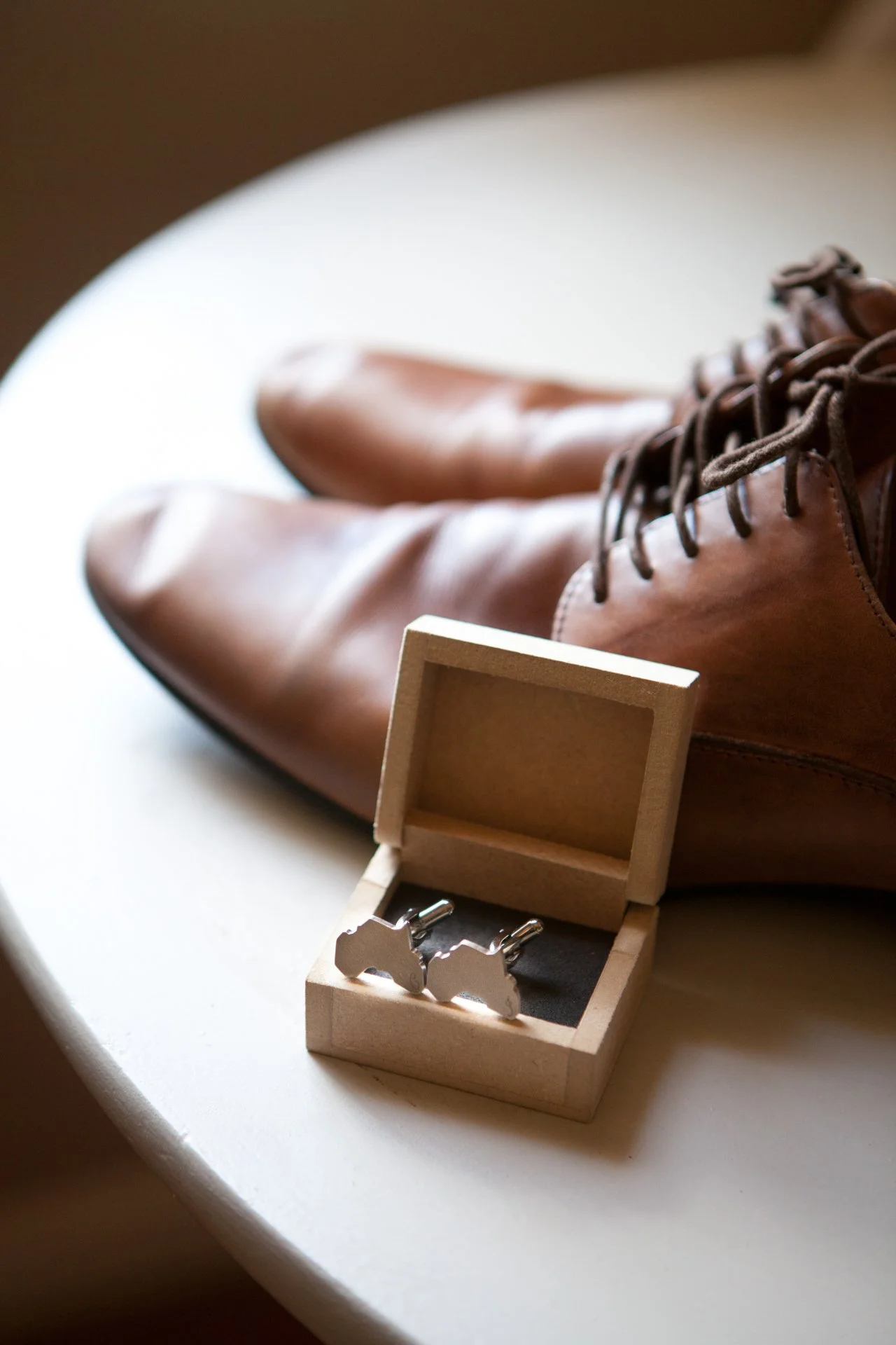 Detail wedding shoes