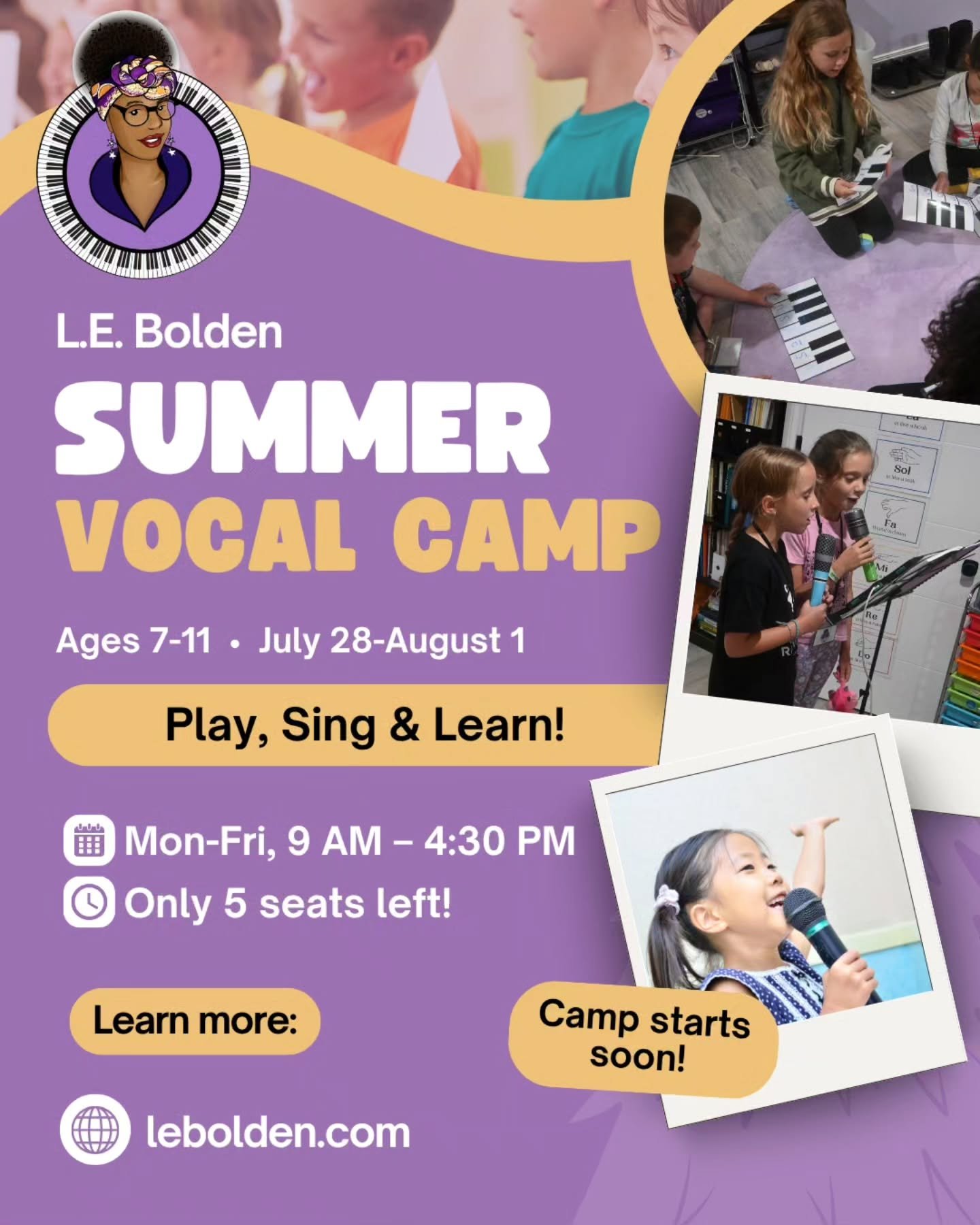 #SummerCamp is sure to be a blast! Visit www.lebolden.com to register!